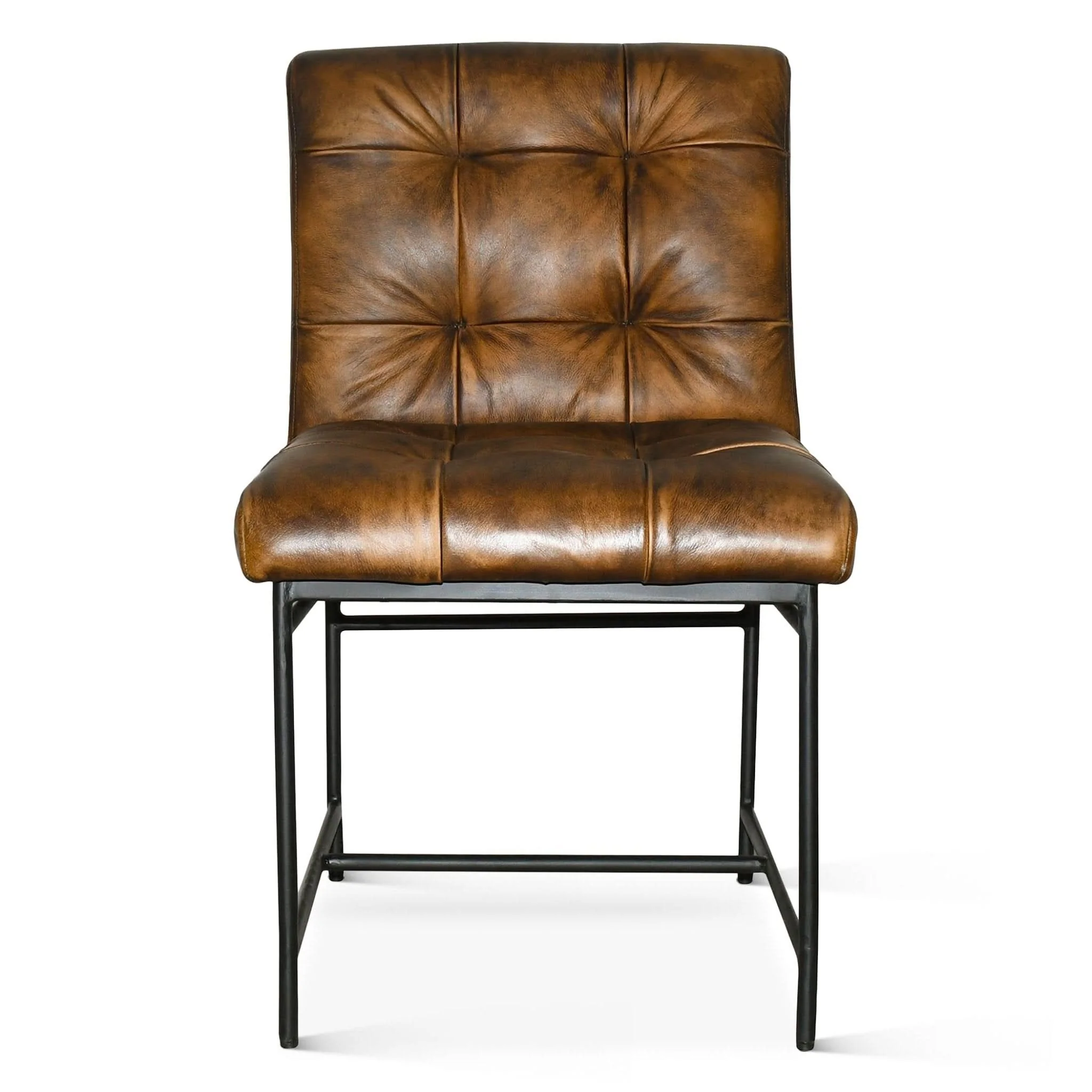 Brisbane Stockton Leather Dining Chair - Image 2