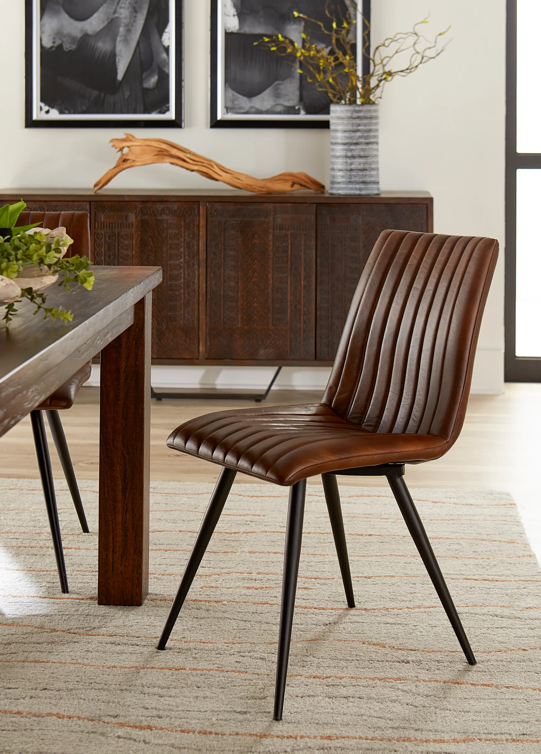Brisben Mid-Century Dining Chair - Image 4