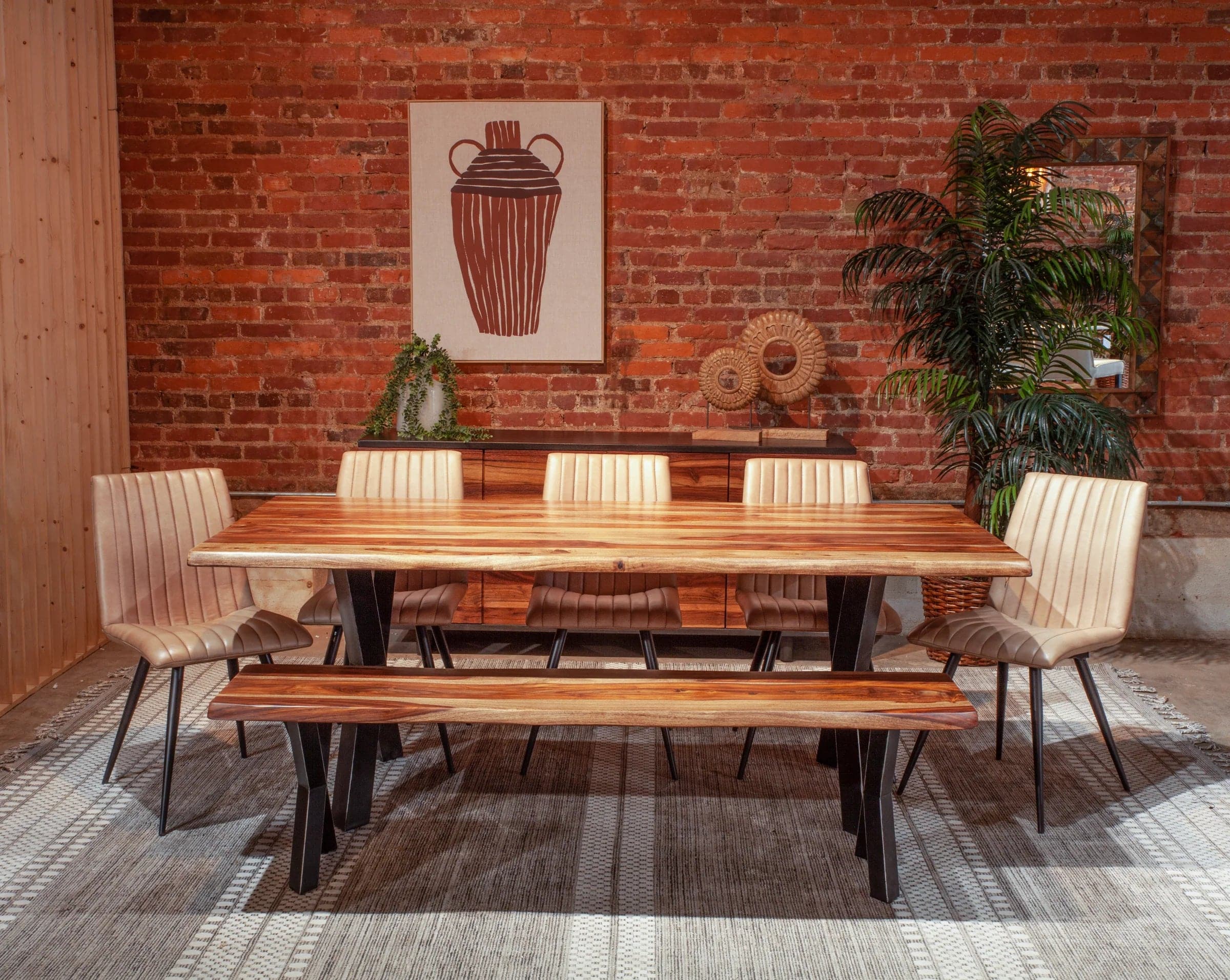 Brisben Mid-Century Dining Chair - Image 5