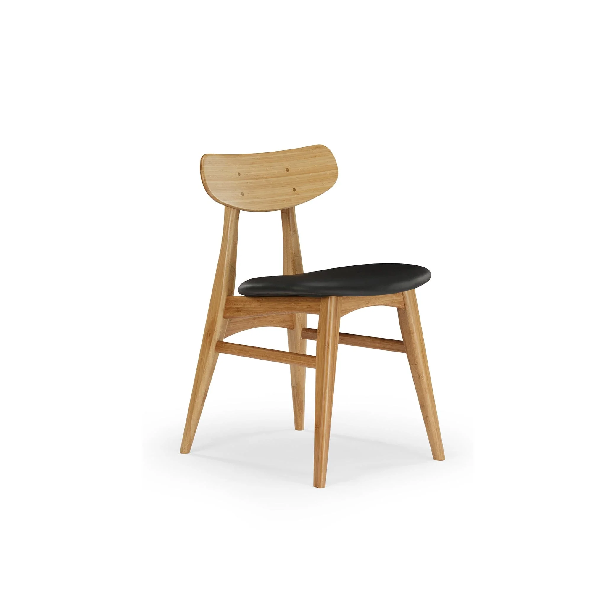 Cassia Dining Chair With Leather Seat (set of 2) - Image 11