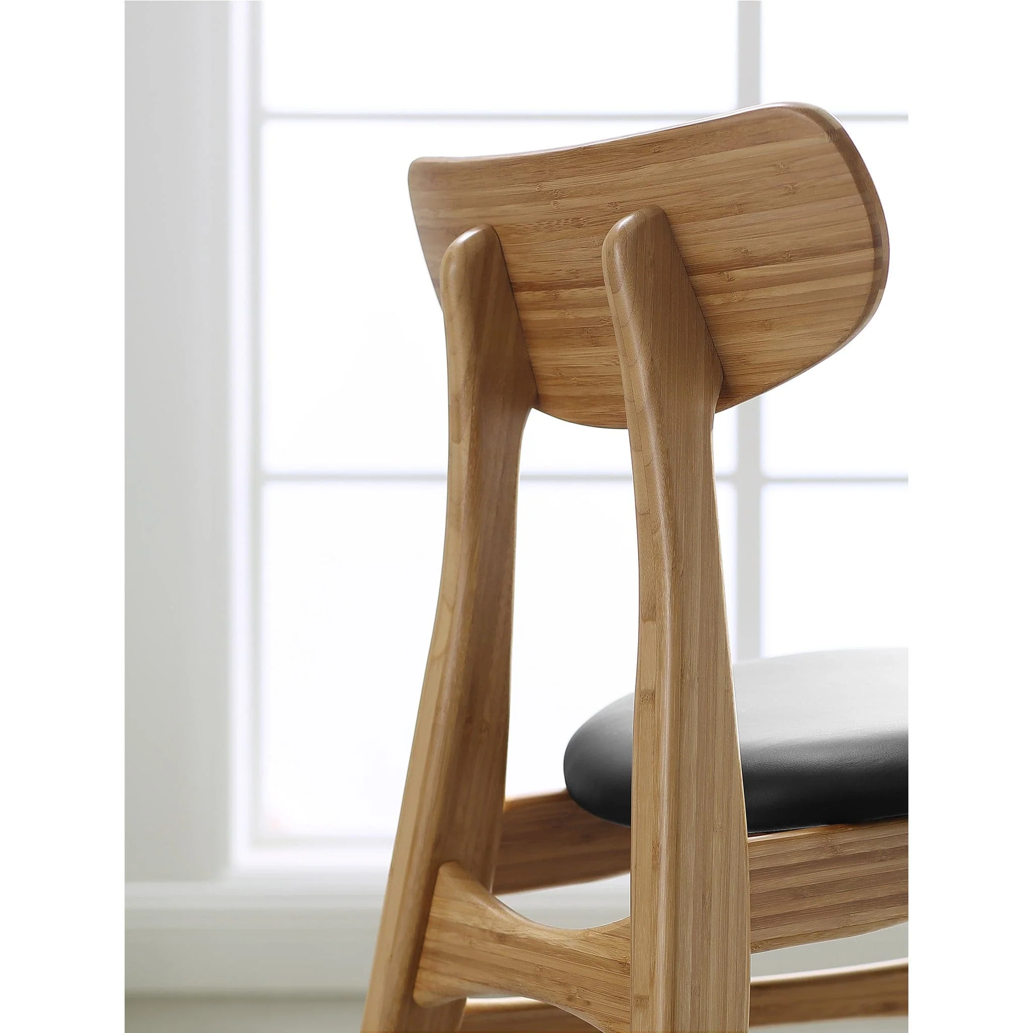 Cassia Dining Chair With Leather Seat (set of 2) - Image 8