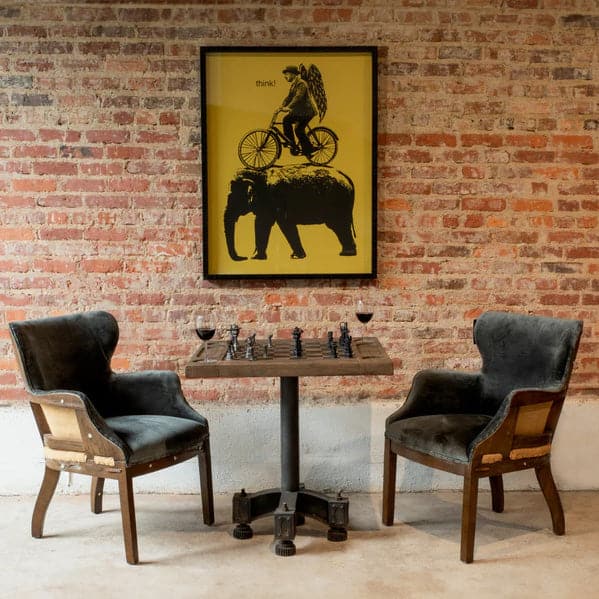 Charles Velvet Armchair - Image 4