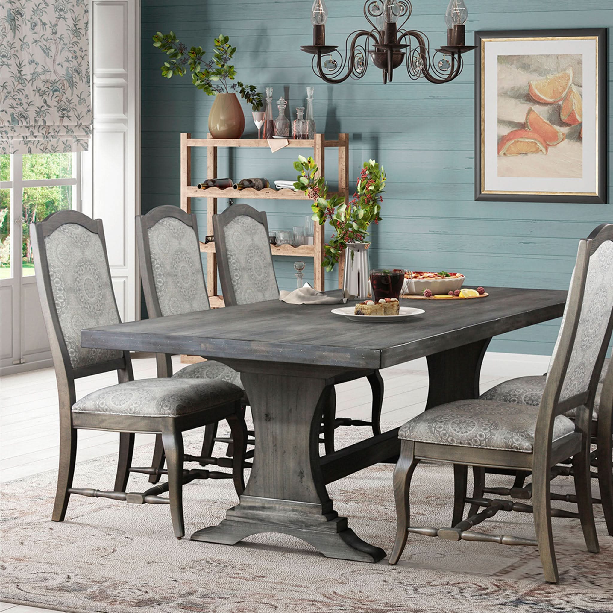 Cheshire Trestle Dining Table - Image 3