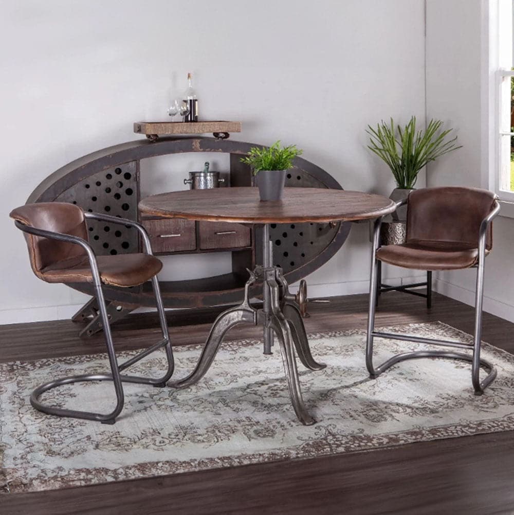 Chiavari Leather Dining Chairs - Image 7