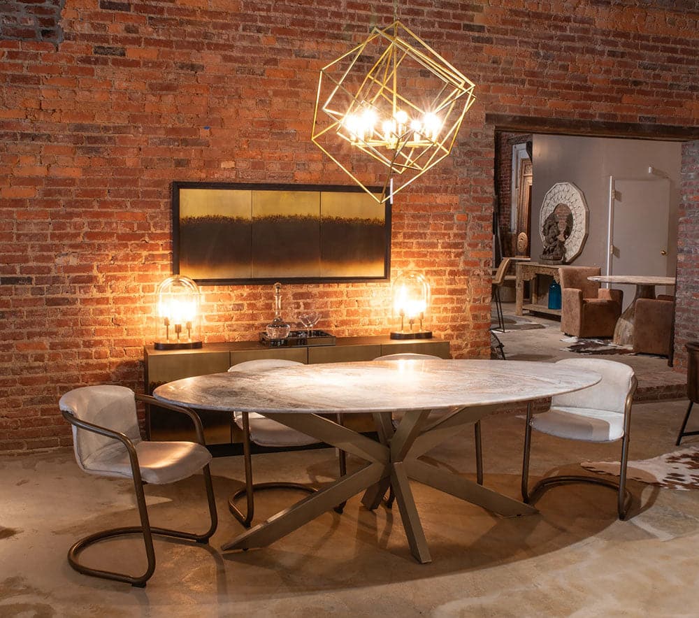 Chiavari Leather Dining Chairs - Image 8