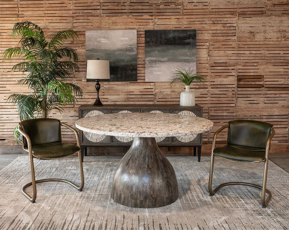 Chiavari Leather Dining Chairs - Image 9