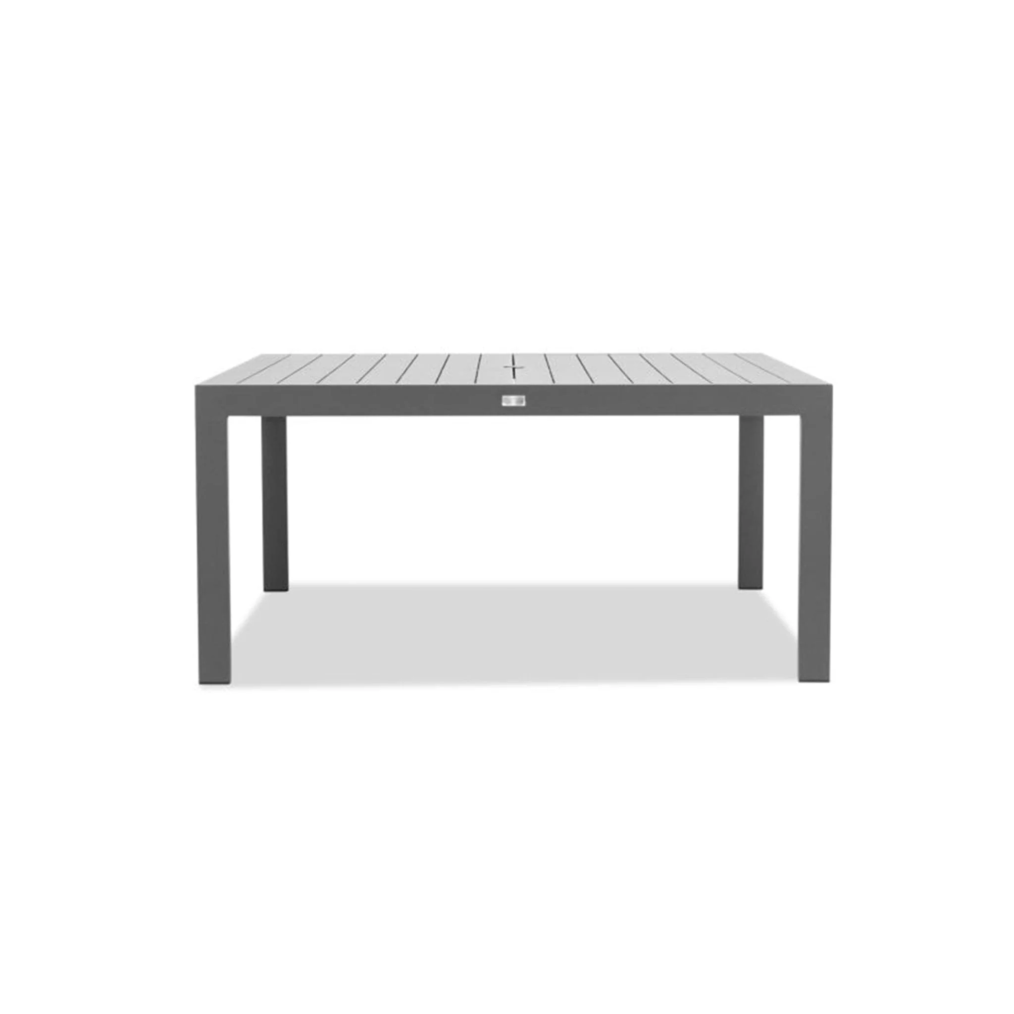 Classic Aluminum 8-Seater Square Dining Table - Image 4