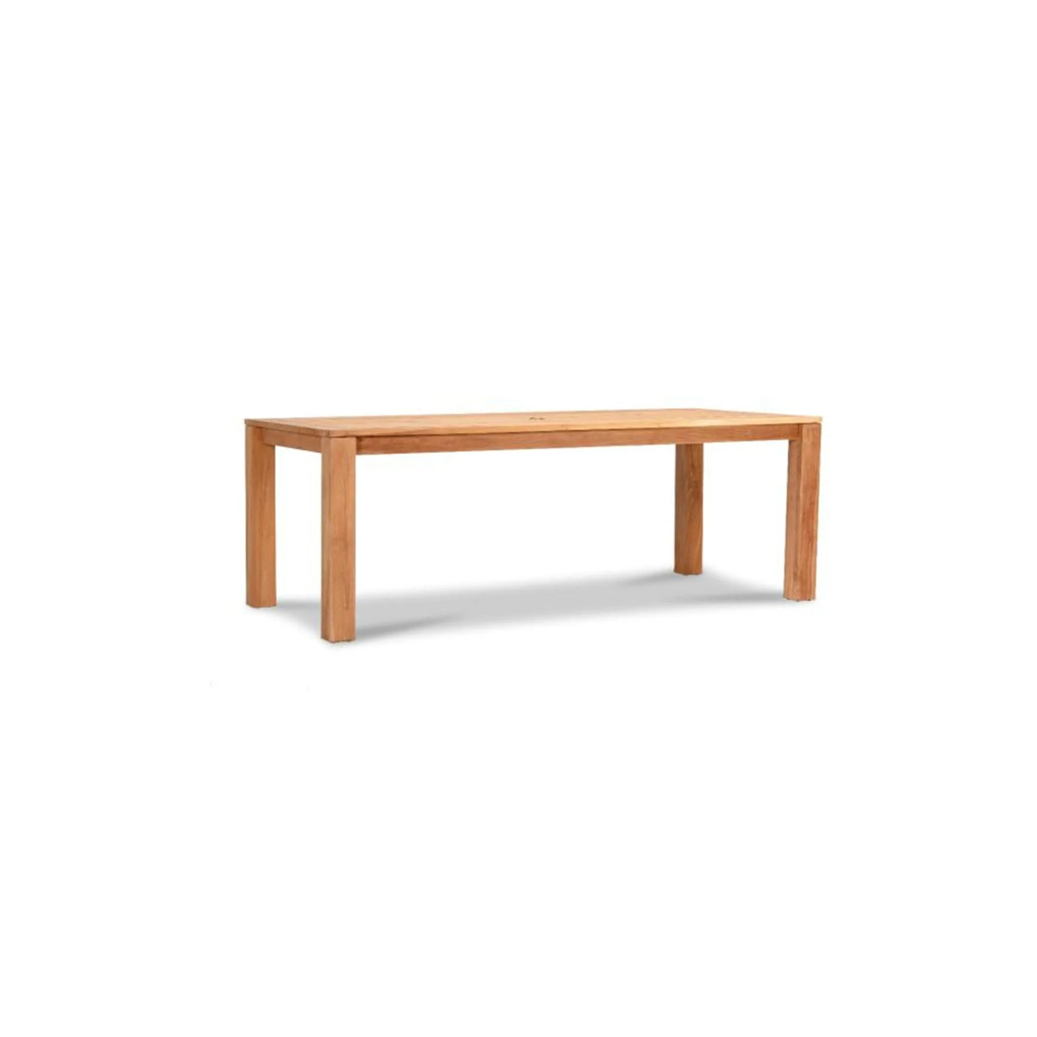 Classic Teak 8-Seater Rectangular Dining Table - Image 2