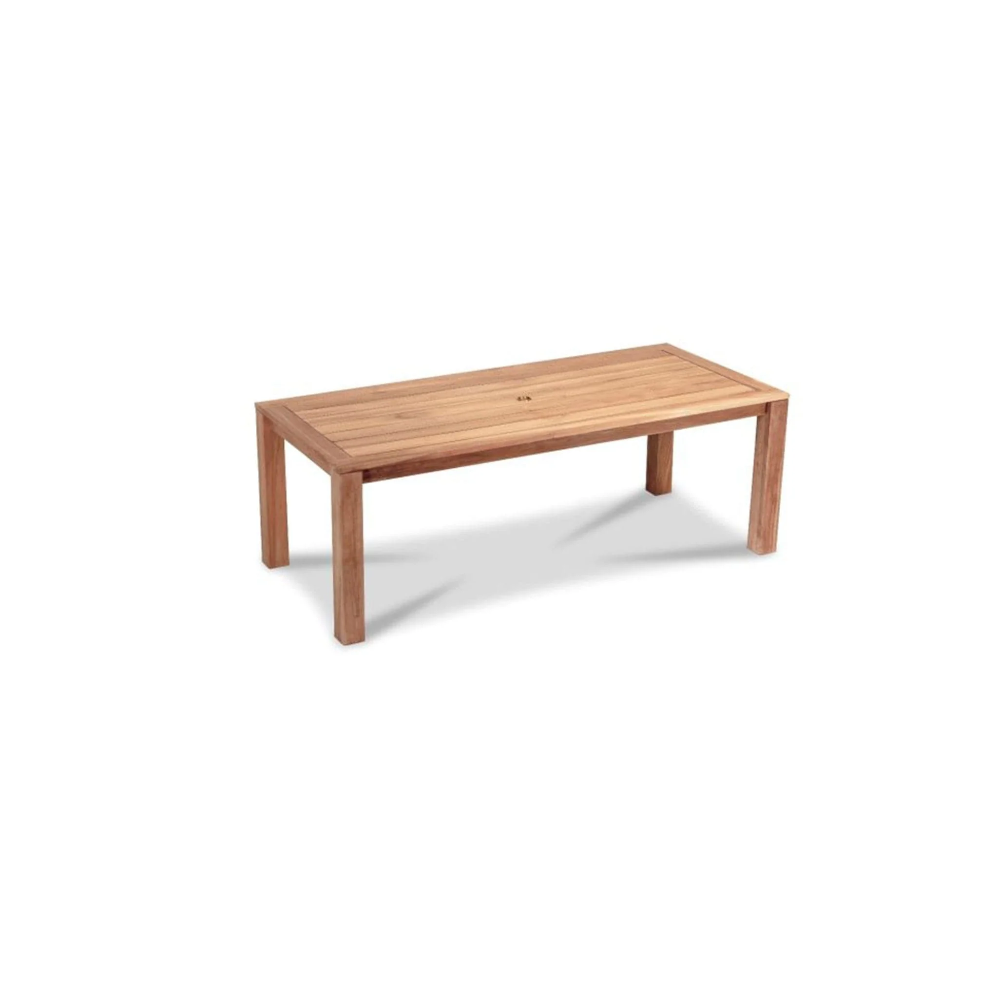 Classic Teak 8-Seater Rectangular Dining Table - Image 3