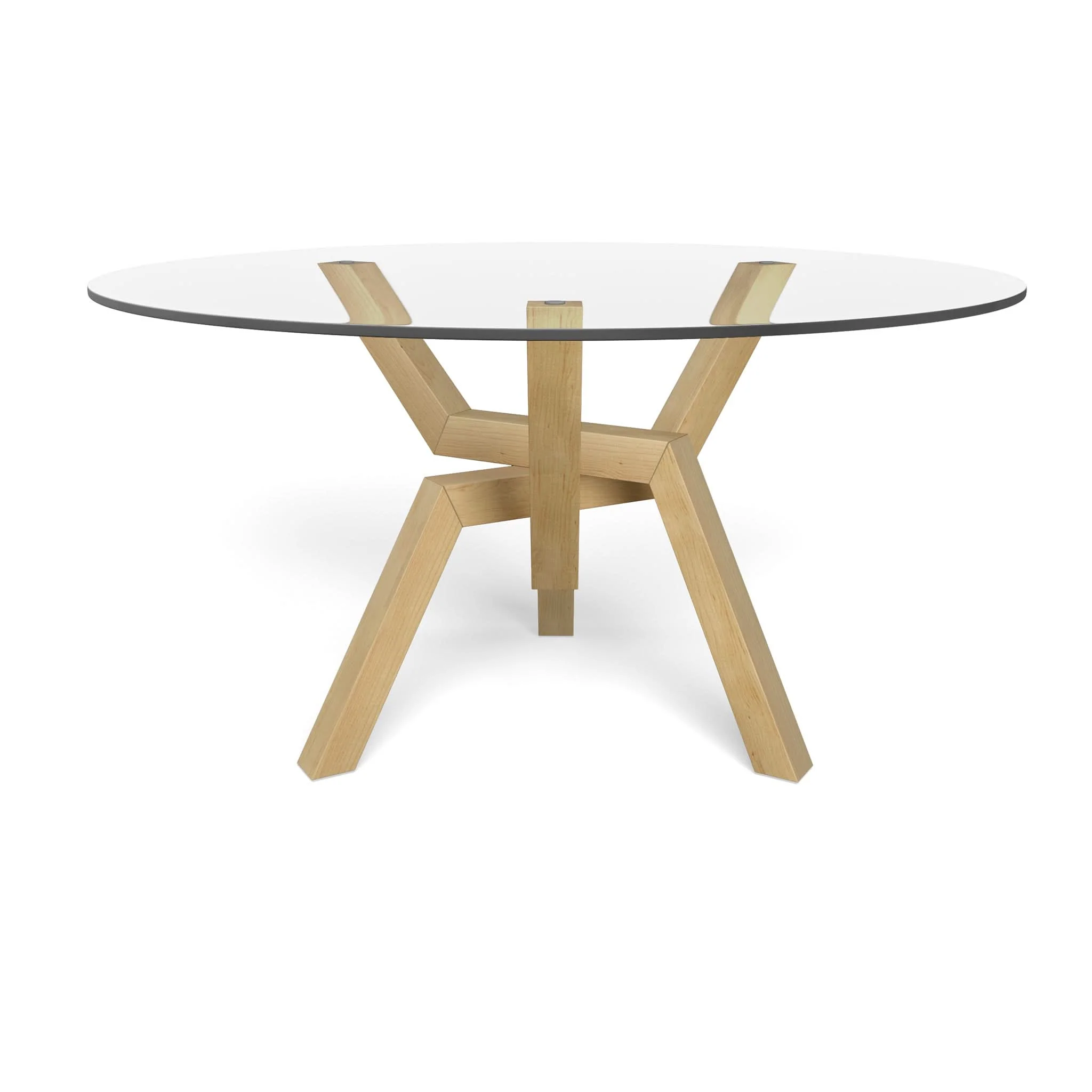 Cleo Glass Round Dining Table - Image 9