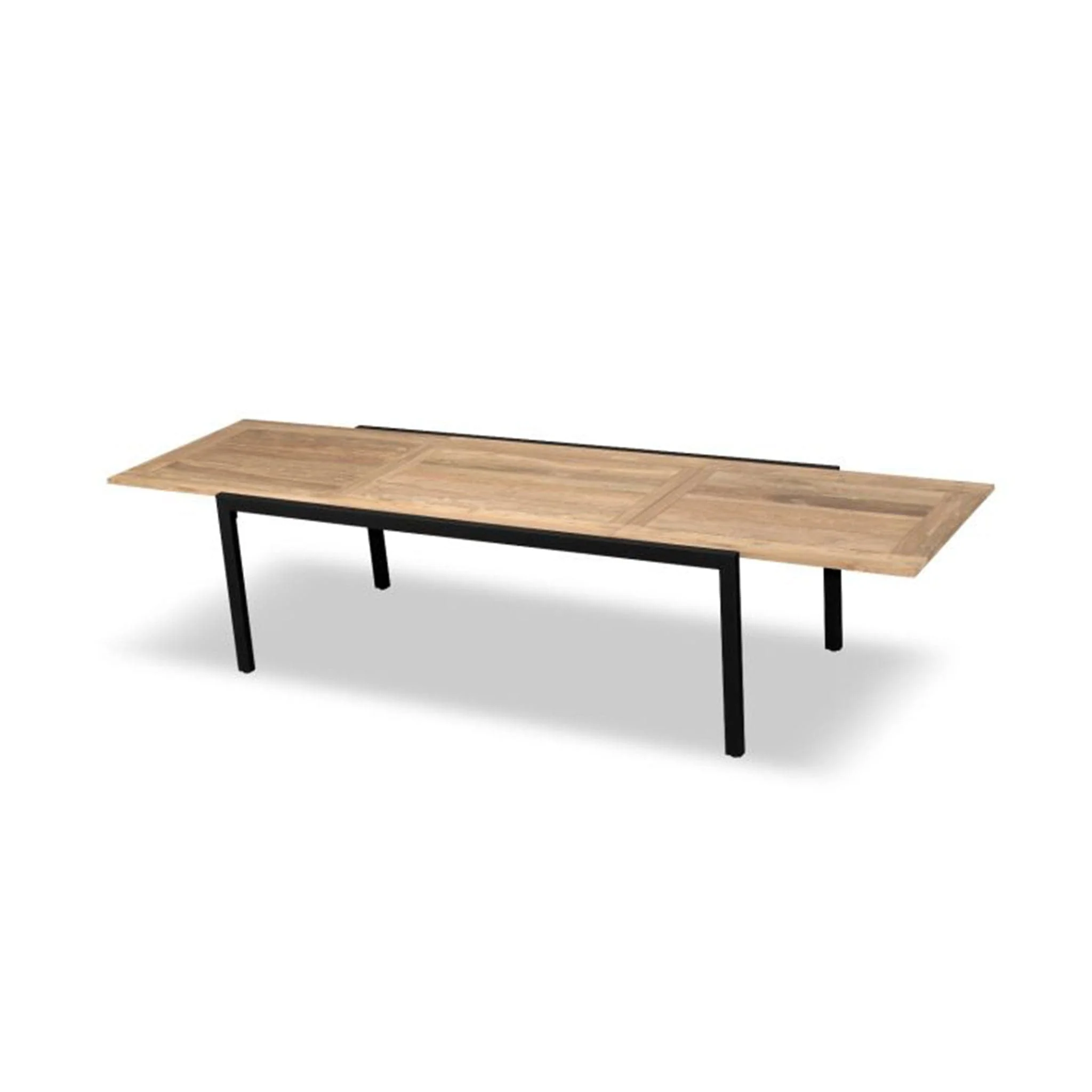 Communal Reclaimed Teak Outdoor Extension Dining Table - Image 2
