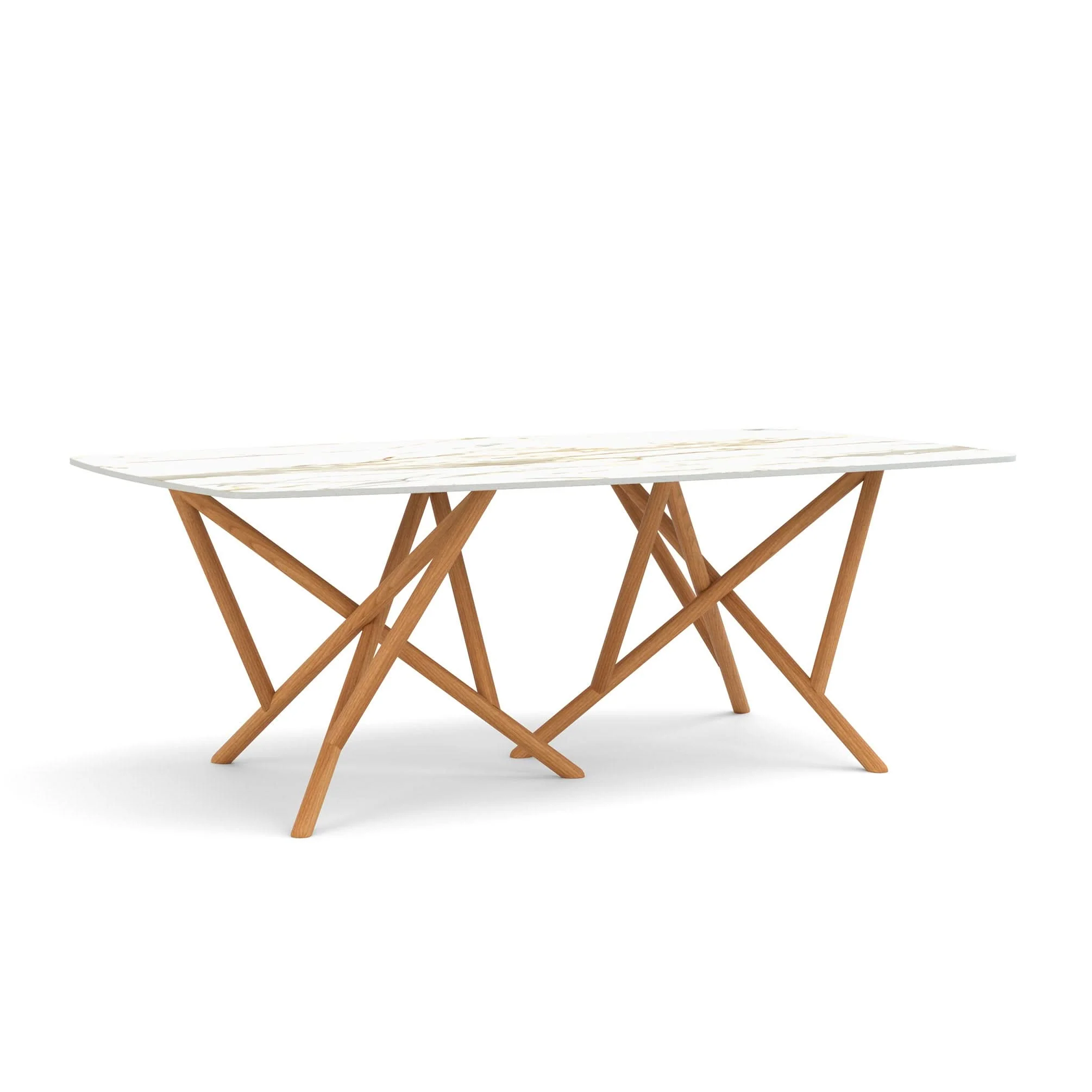 Copeland Baton Sintered Stone Boat Shaped Top Table - Image 10