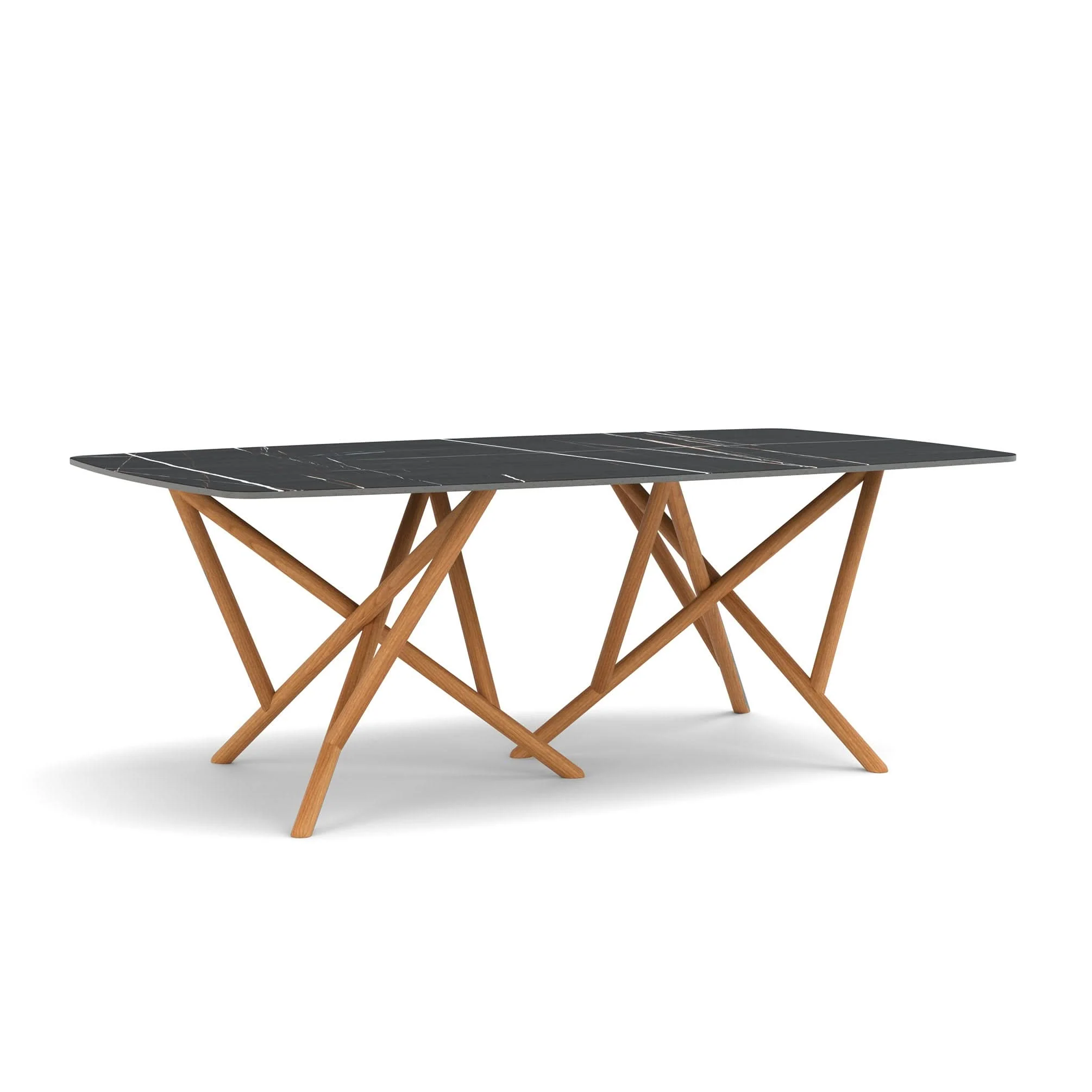 Copeland Baton Sintered Stone Boat Shaped Top Table - Image 11