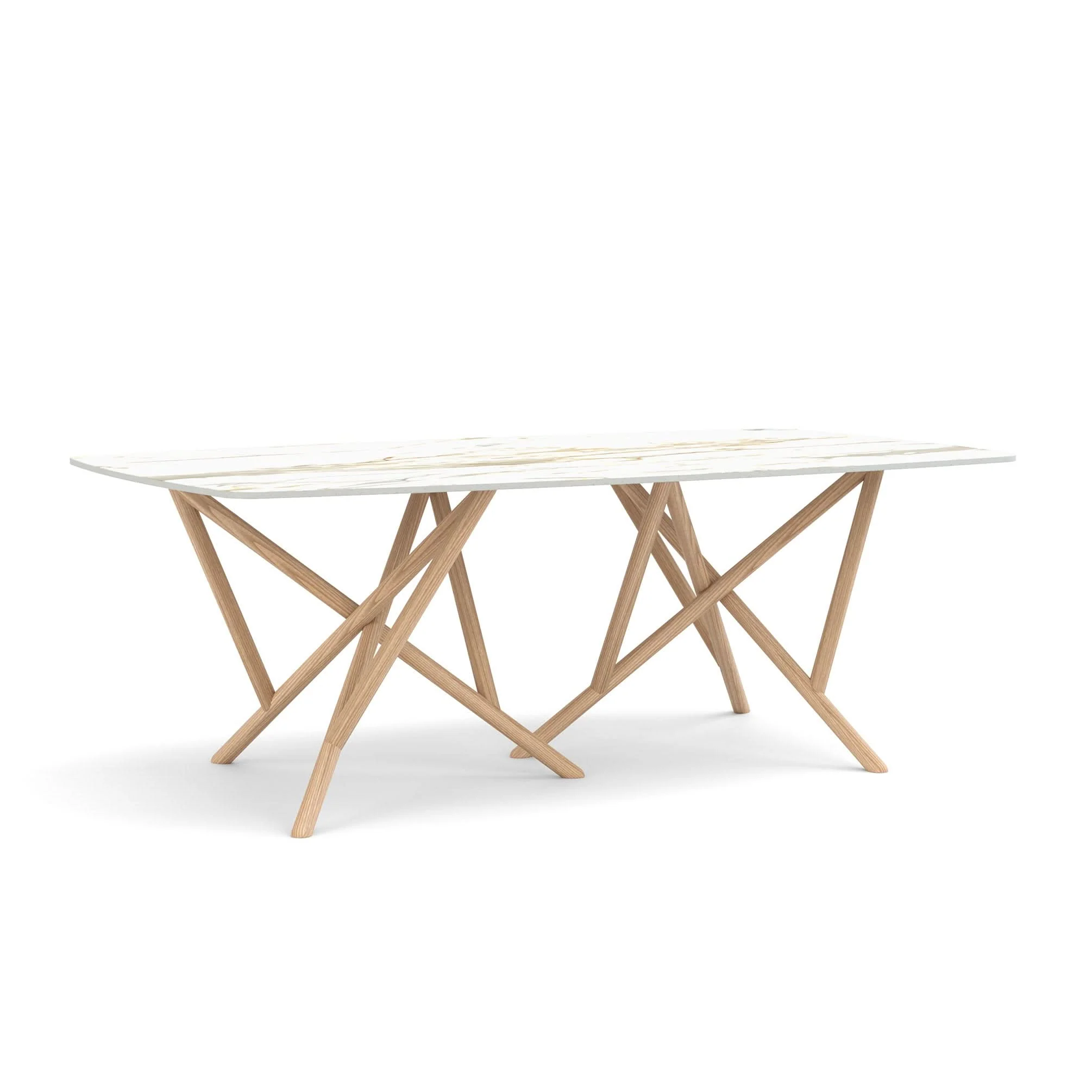 Copeland Baton Sintered Stone Boat Shaped Top Table - Image 12