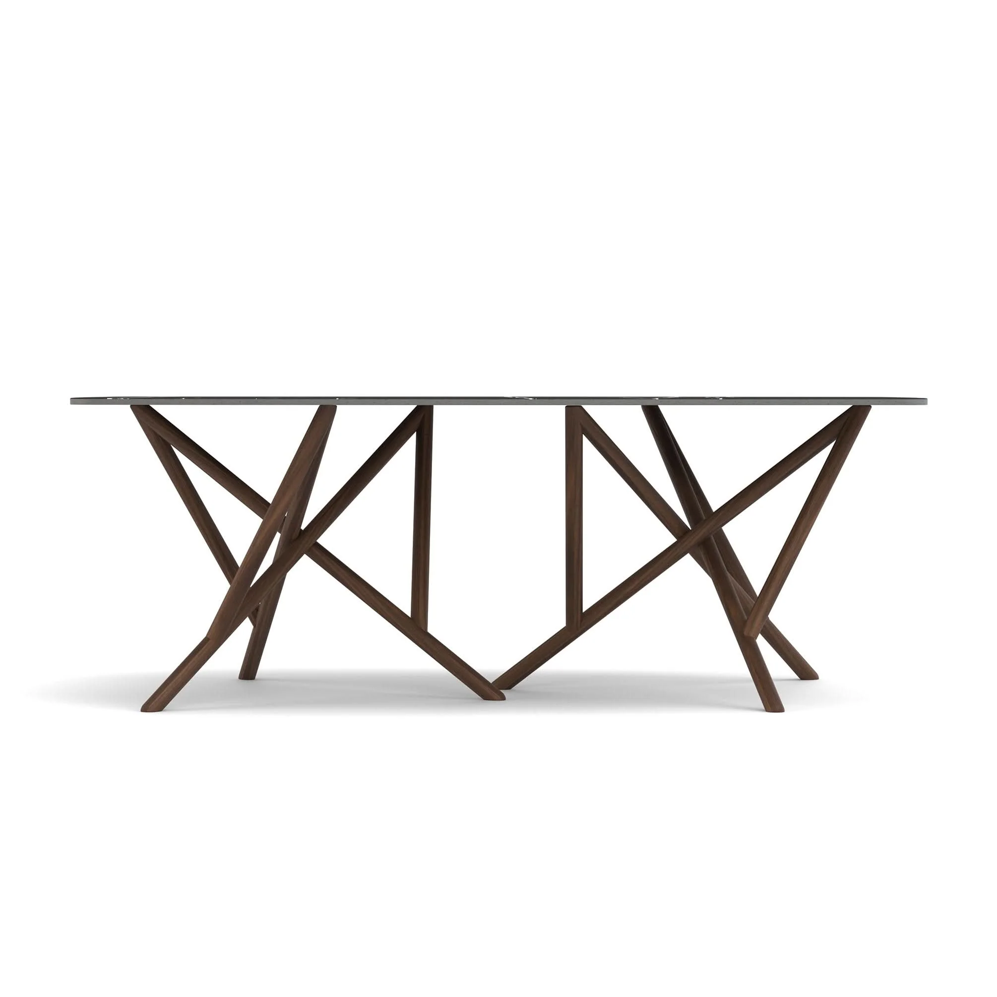 Copeland Baton Sintered Stone Boat Shaped Top Table - Image 15