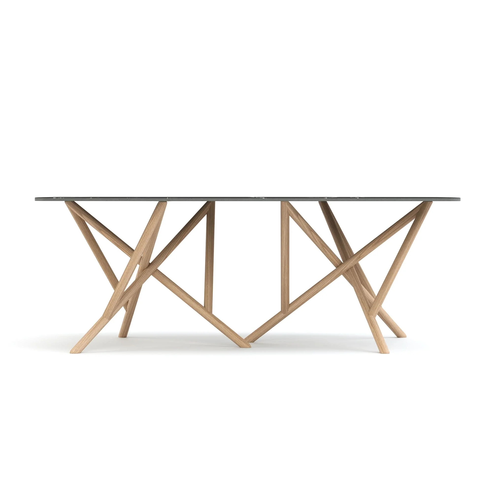 Copeland Baton Sintered Stone Boat Shaped Top Table - Image 19