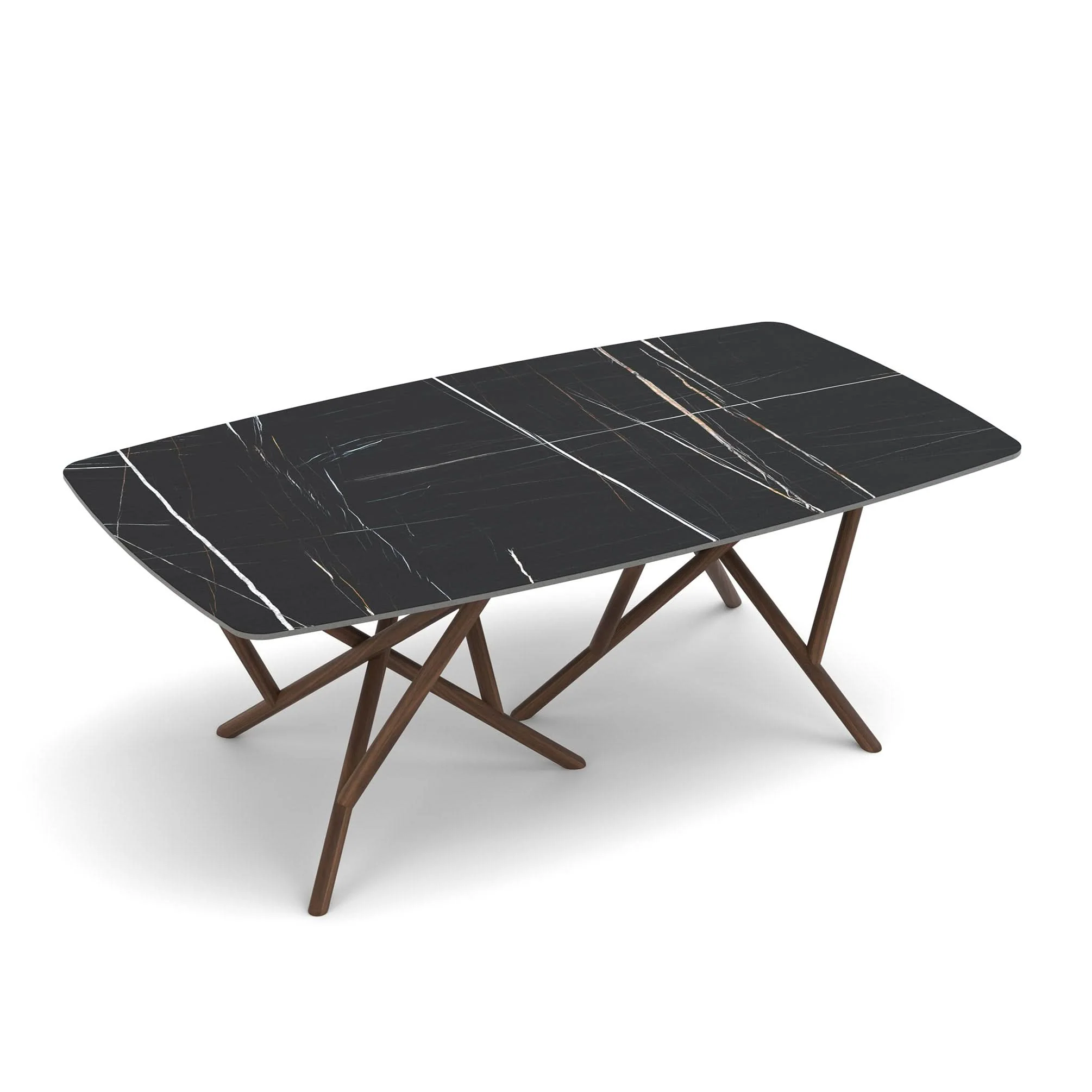 Copeland Baton Sintered Stone Boat Shaped Top Table - Image 2