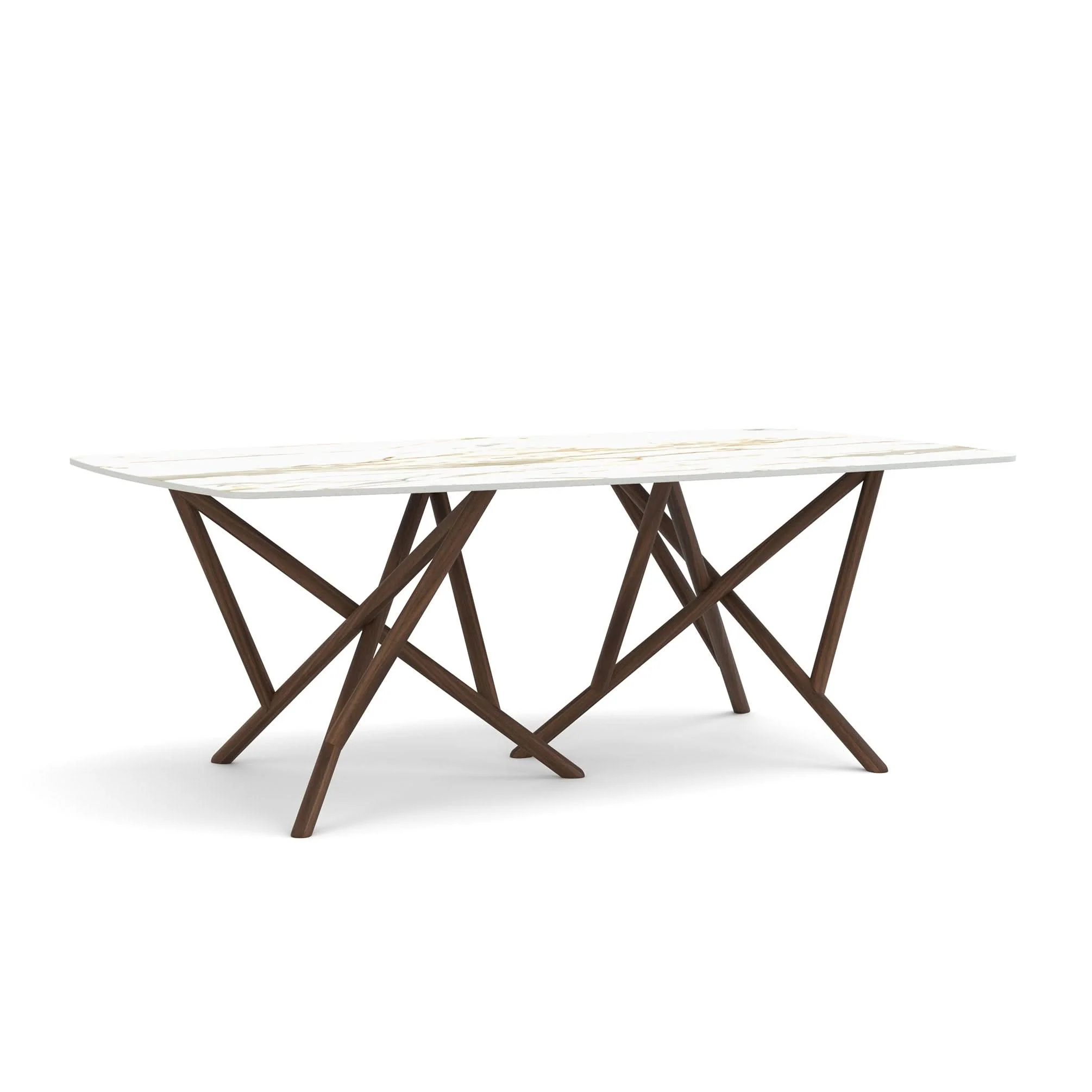 Copeland Baton Sintered Stone Boat Shaped Top Table - Image 8