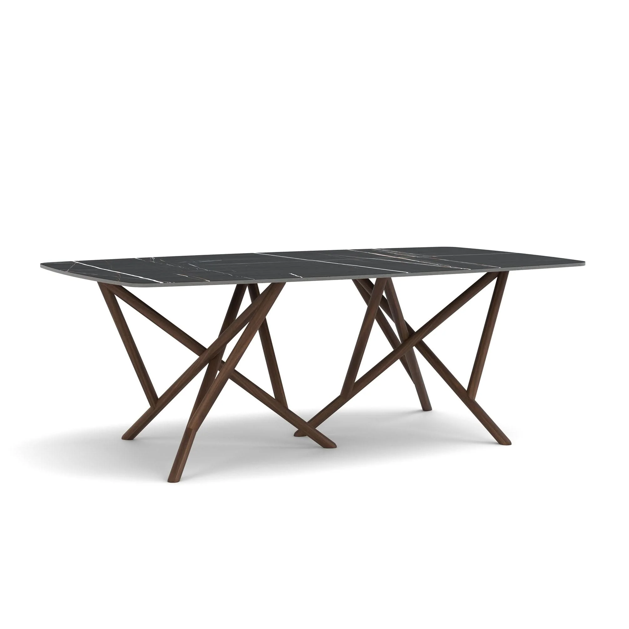 Copeland Baton Sintered Stone Boat Shaped Top Table - Image 9