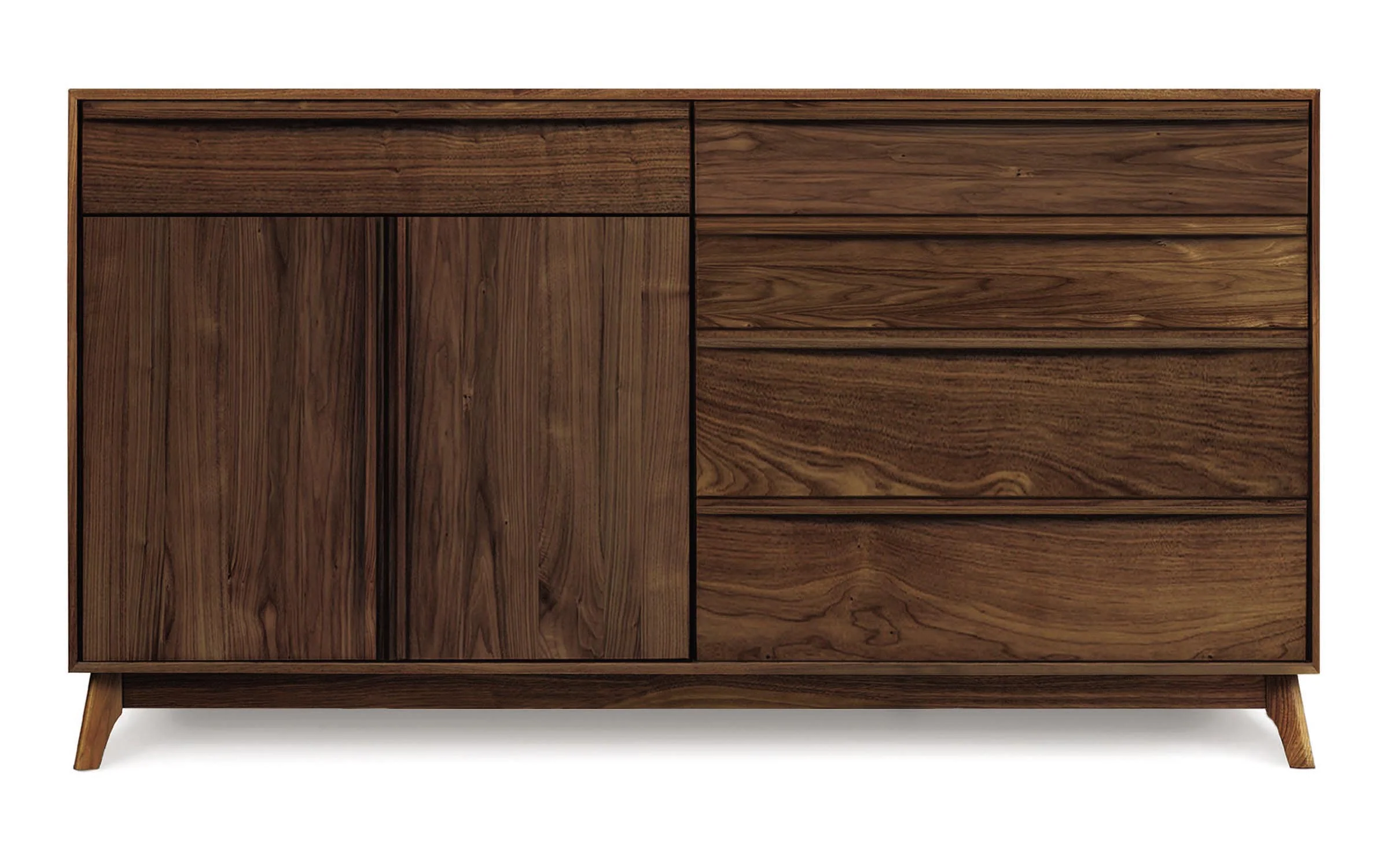 Copeland Catalina 4 Drawers with 1 Drawer Over 2 Doors Dresser - Image 7
