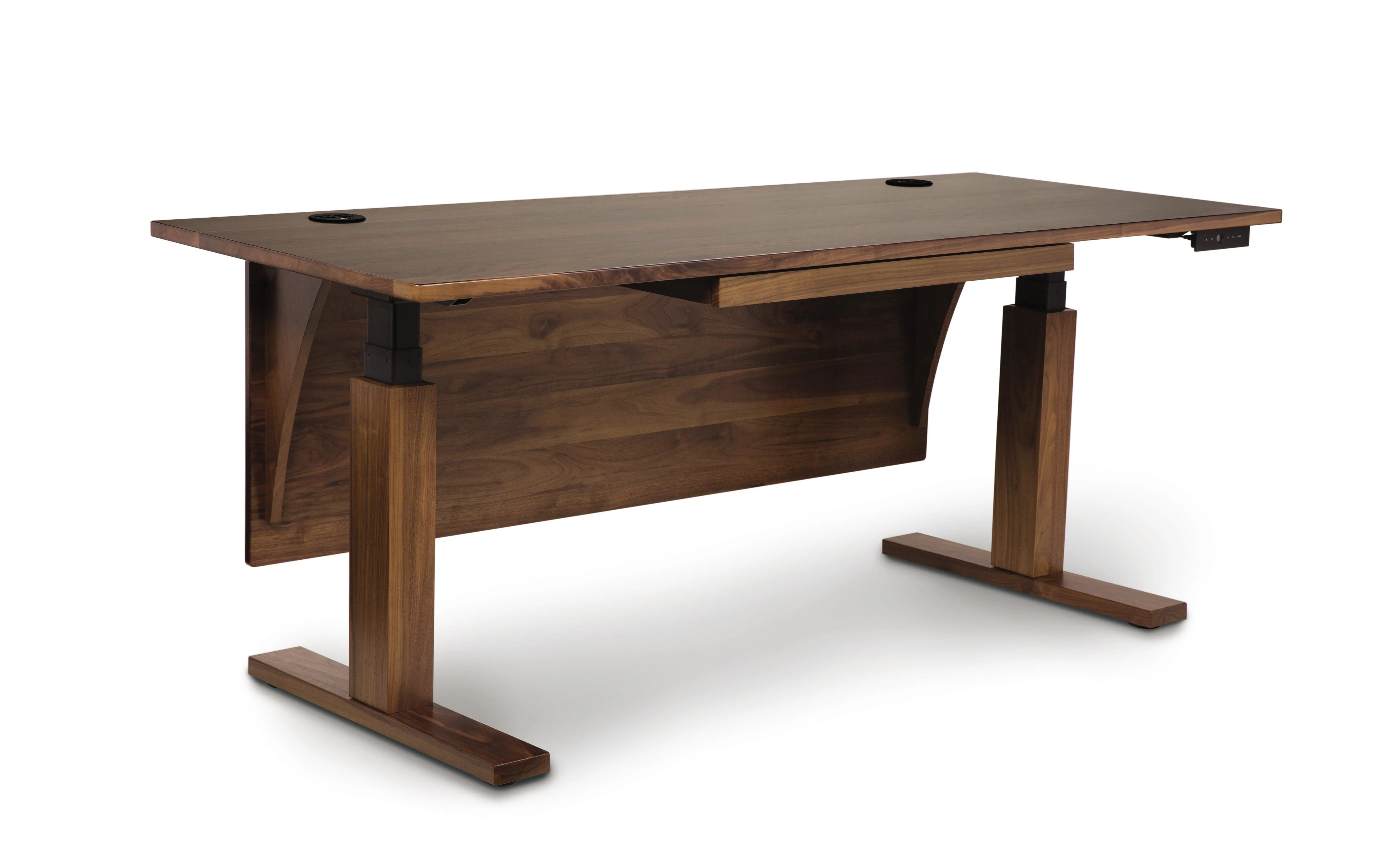 Copeland Invigo Executive Sit-Stand Desk Cherry - Image 13