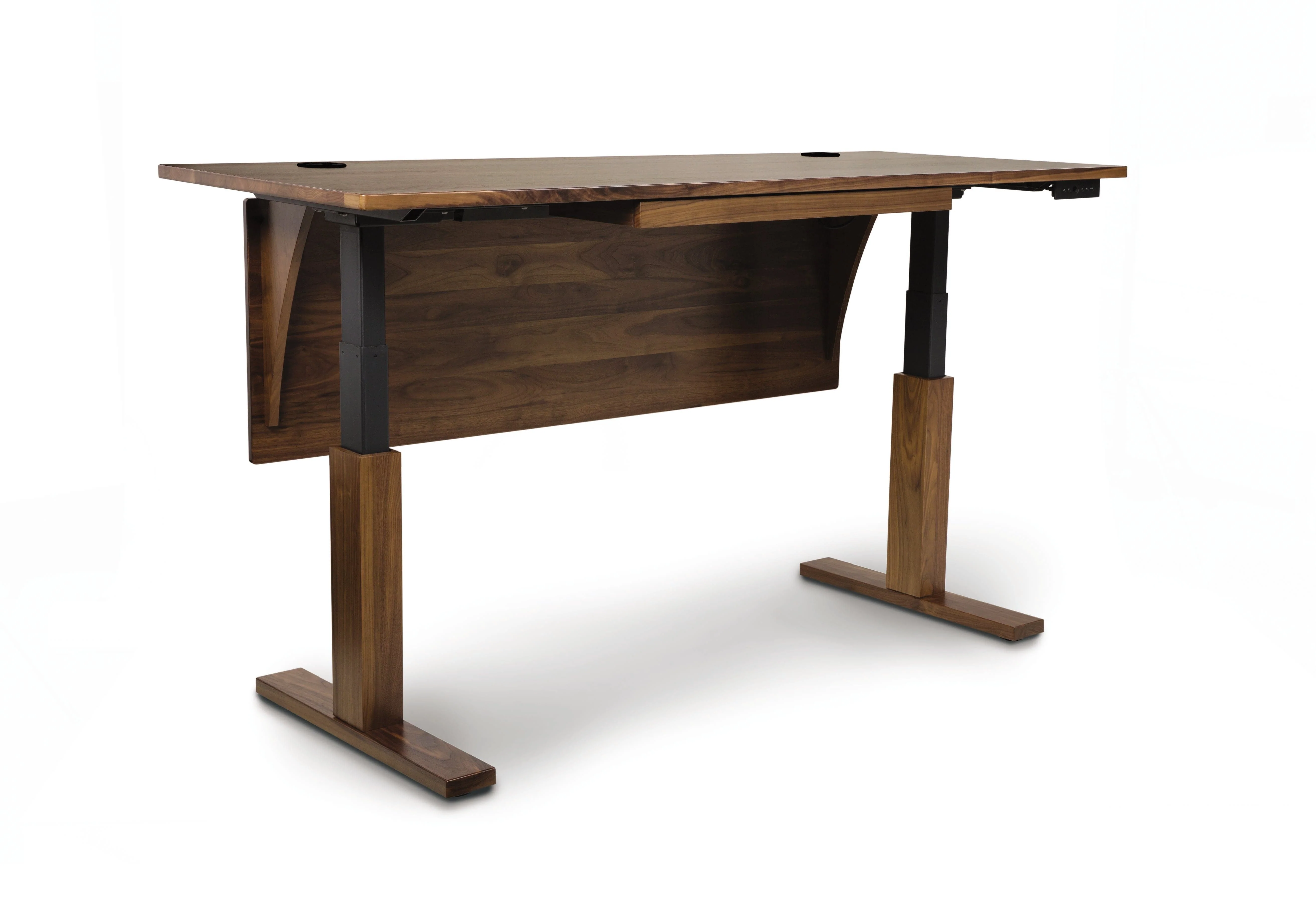 Copeland Invigo Executive Sit-Stand Desk Cherry - Image 14