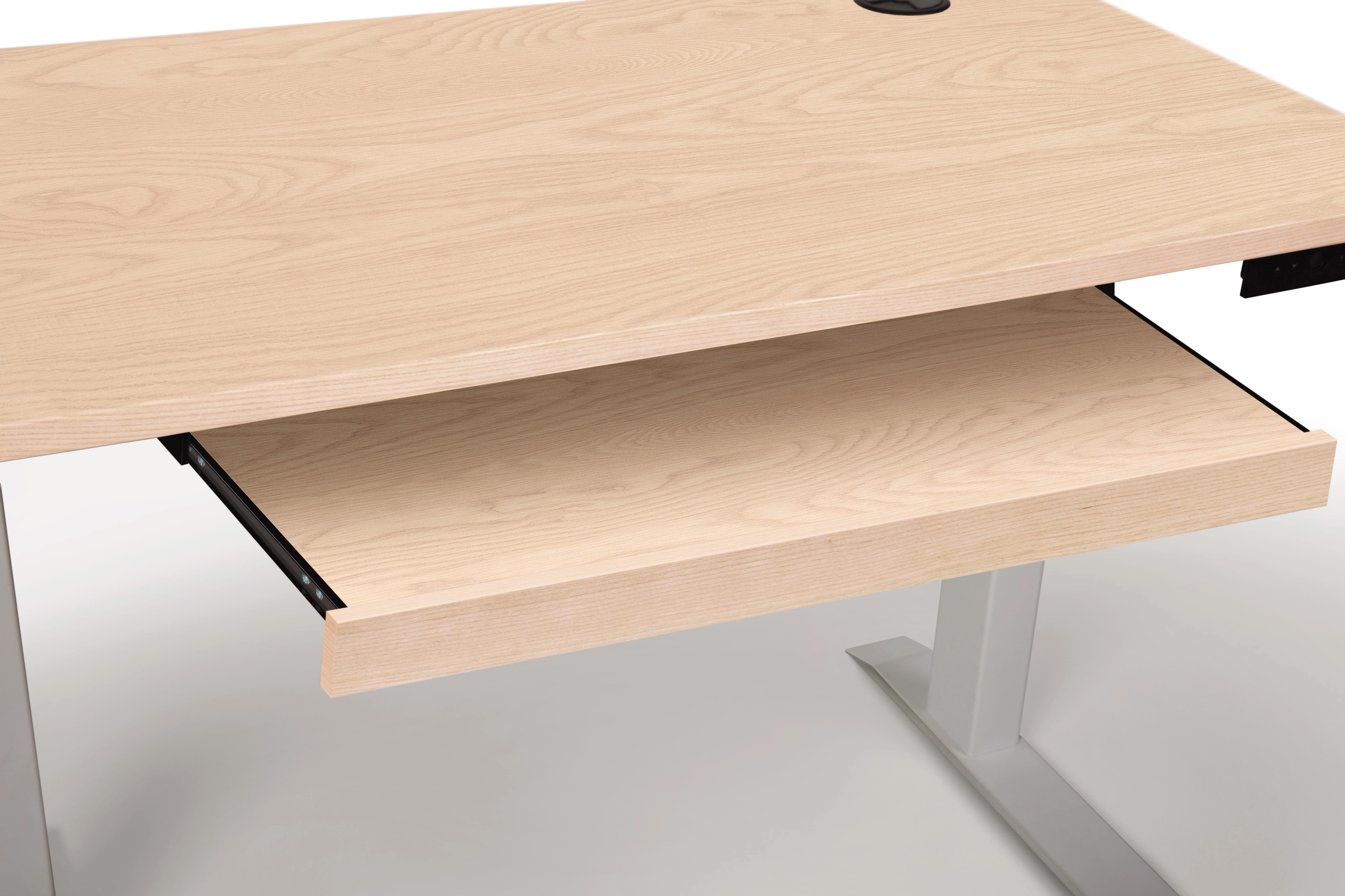 Copeland Invigo Executive Sit-Stand Desk Oak - Image 7