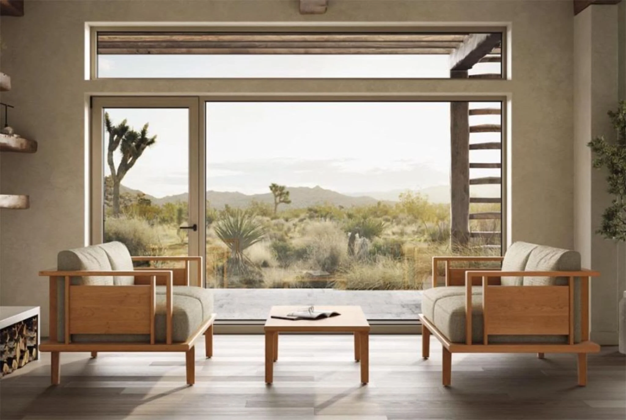 Copeland Sierra Armchair with Wood Panels - Image 4