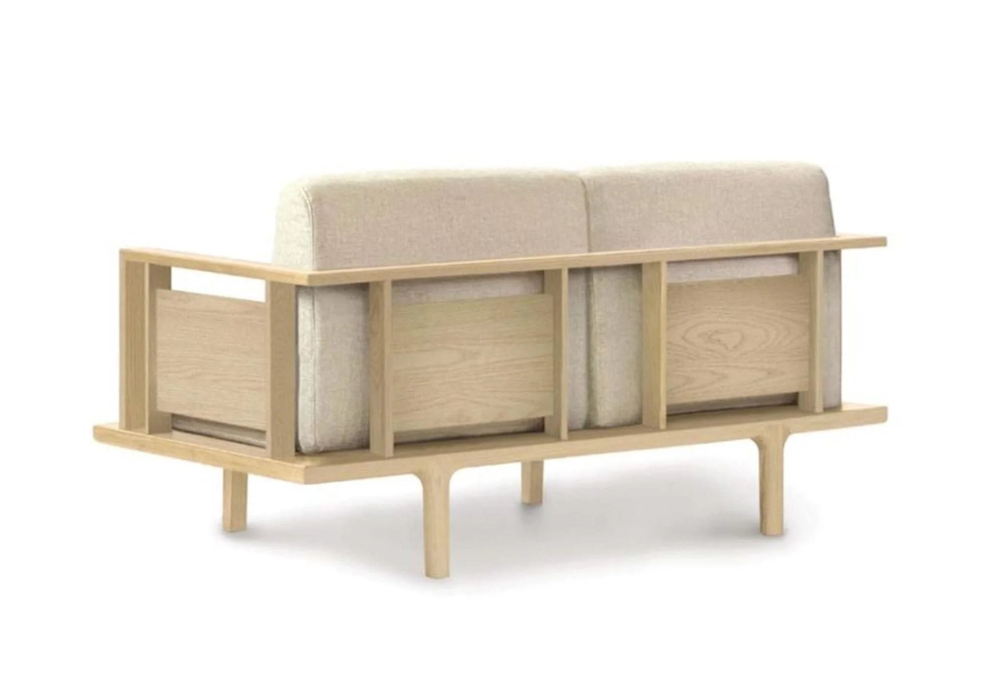 Copeland Sierra Loveseat with Wood Panels - Image 9