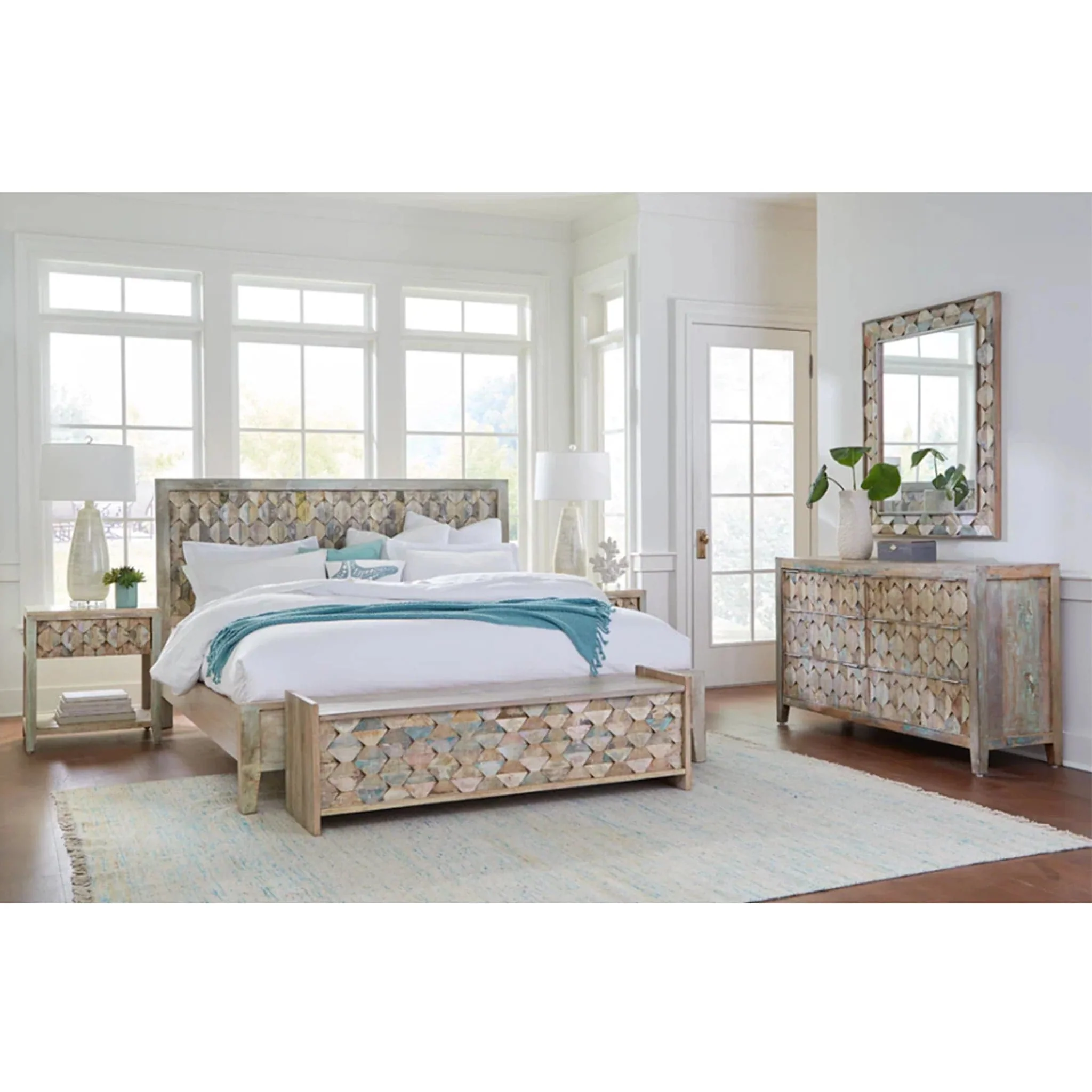 Cordoba 60" Dining Bench with Storage - Image 4