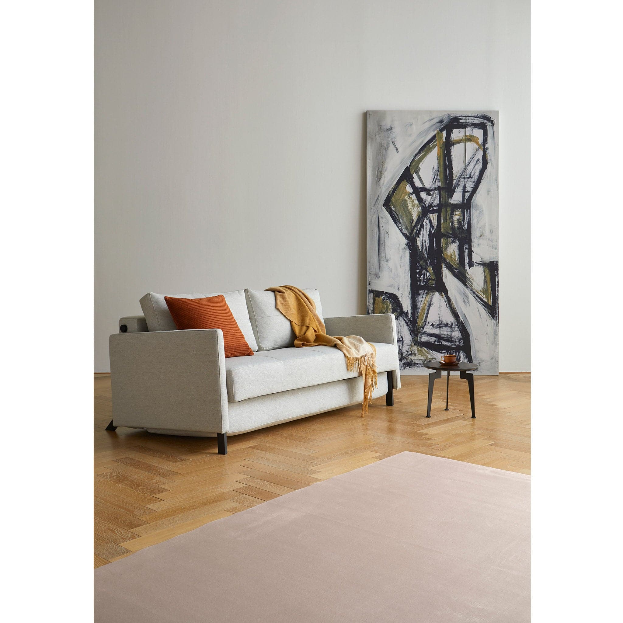 Cubed Full Size Sofa Bed With Arms - Image 7