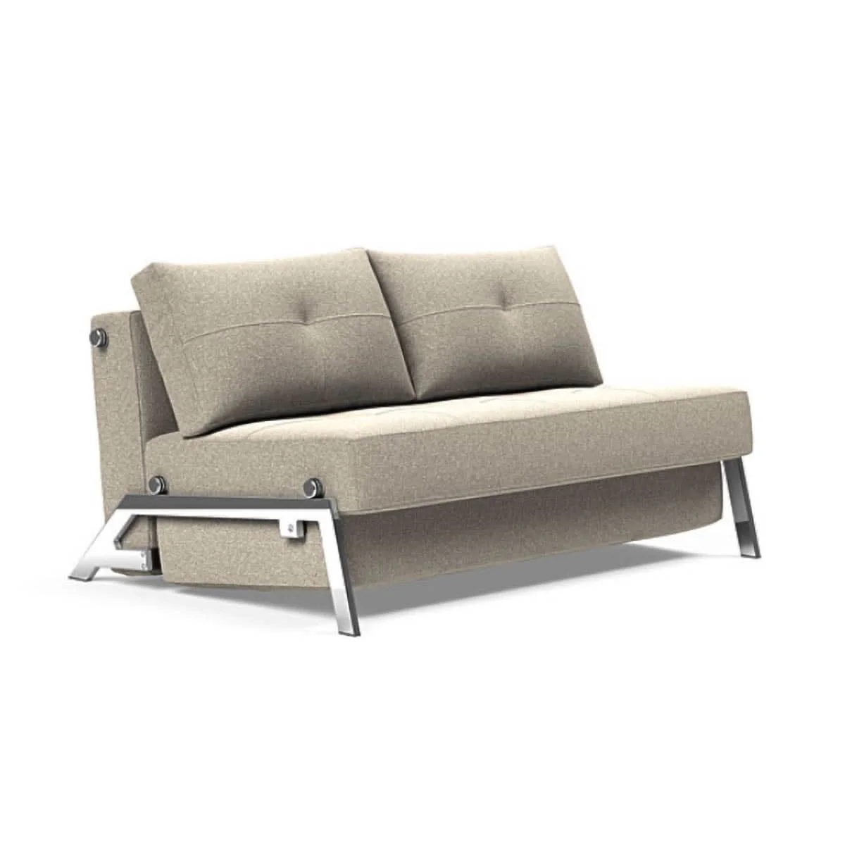 Cubed Full Size Sofa Bed With Chrome Legs - Image 24