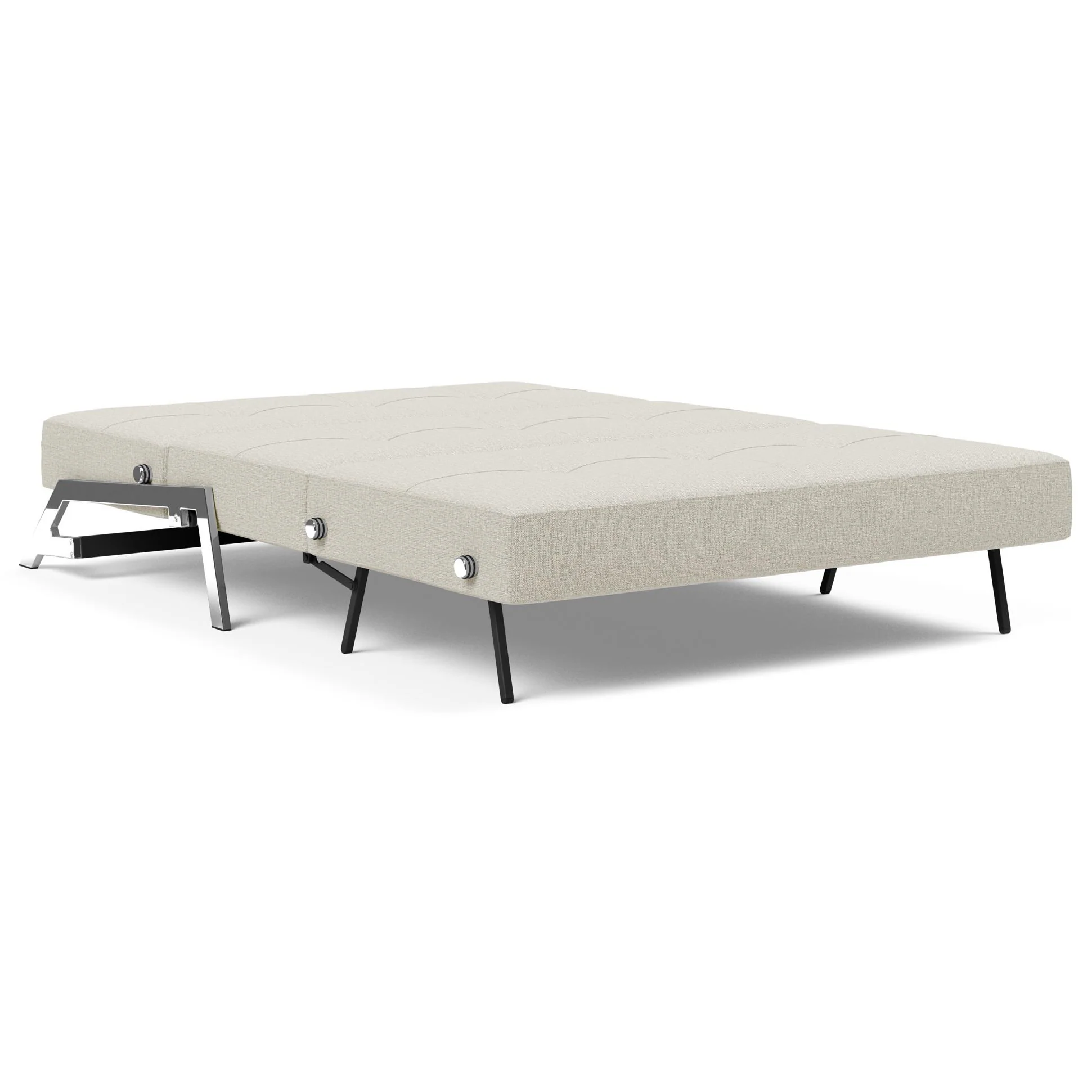 Cubed Full Size Sofa Bed With Chrome Legs - Image 3