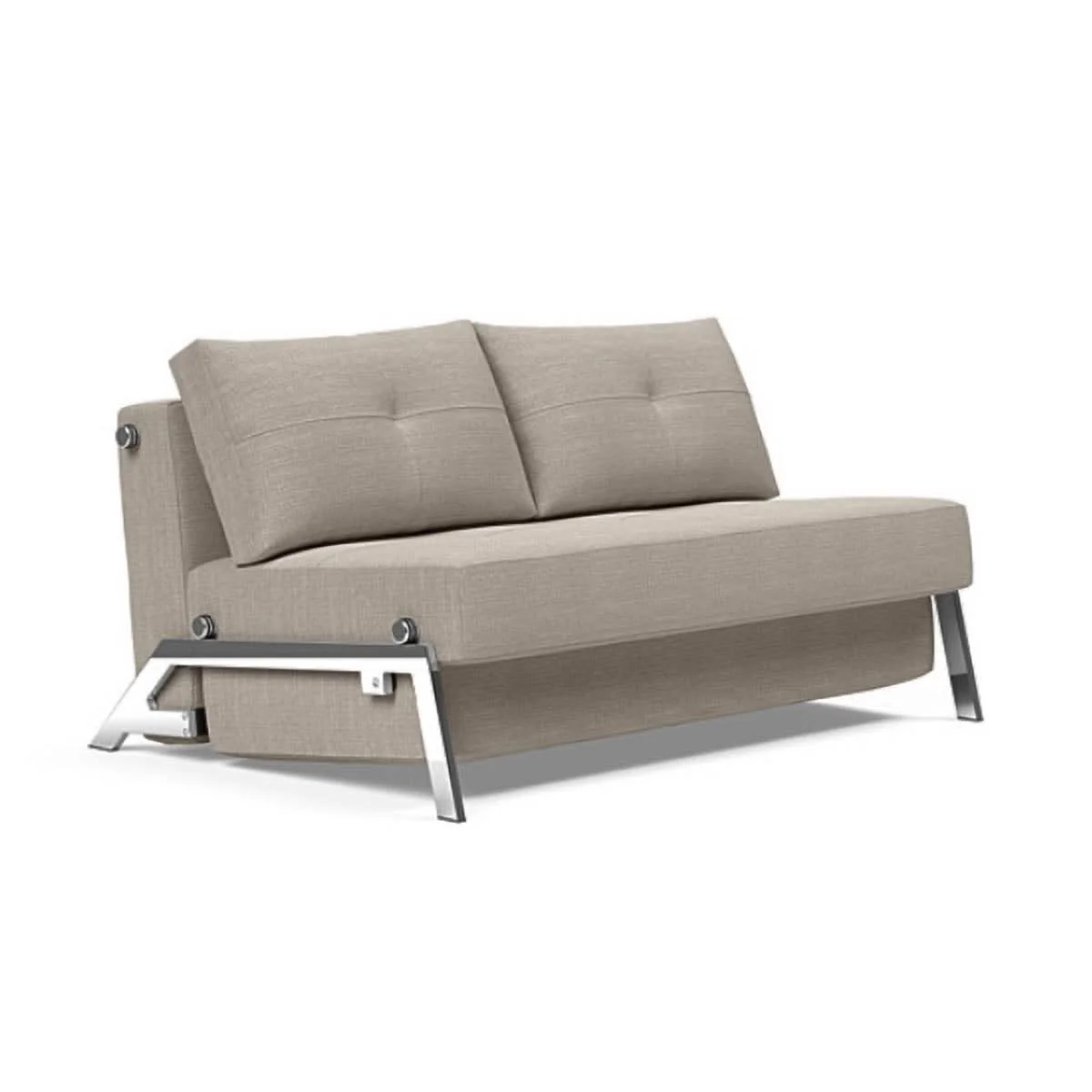 Cubed Full Size Sofa Bed With Chrome Legs - Image 34