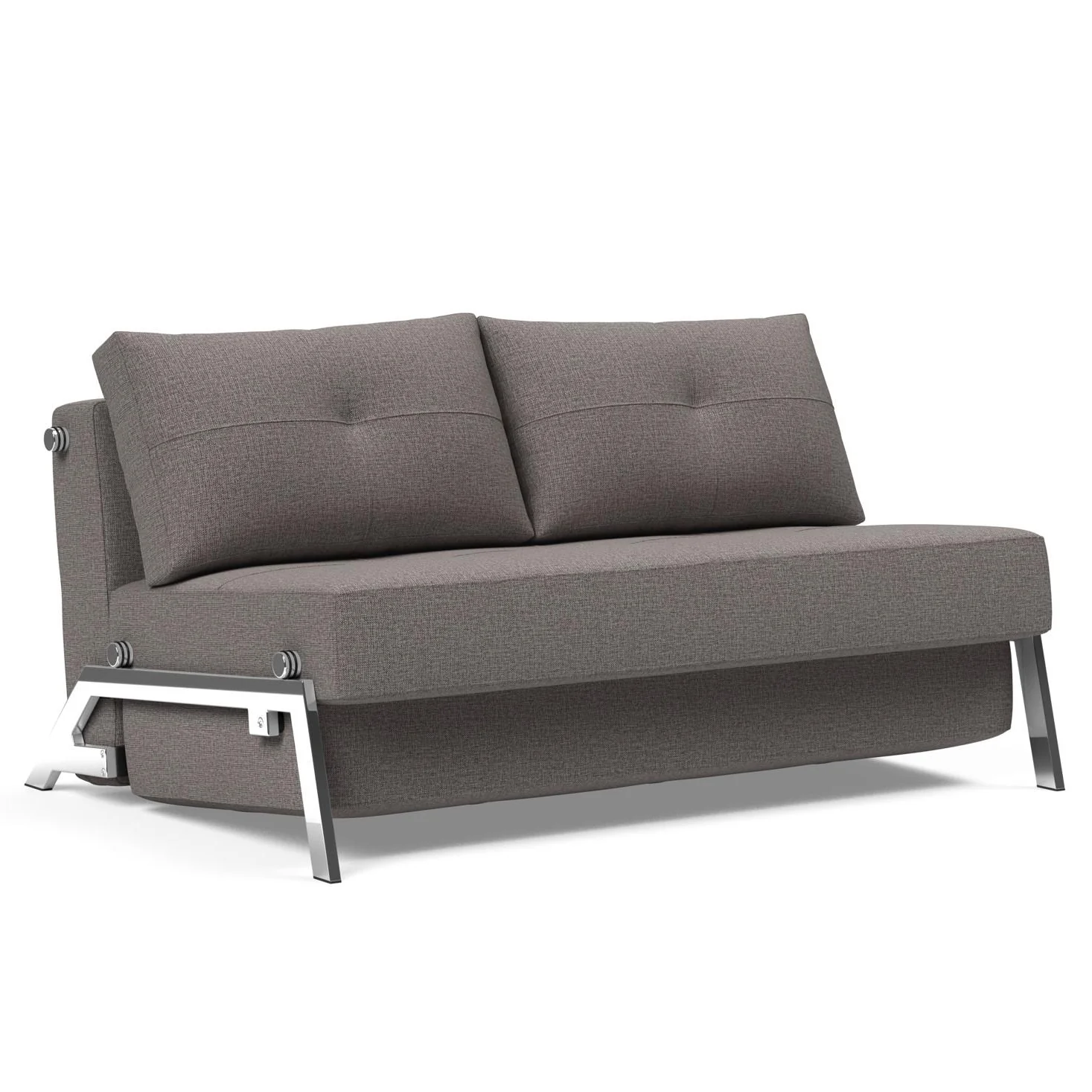 Cubed Full Size Sofa Bed With Chrome Legs - Image 4
