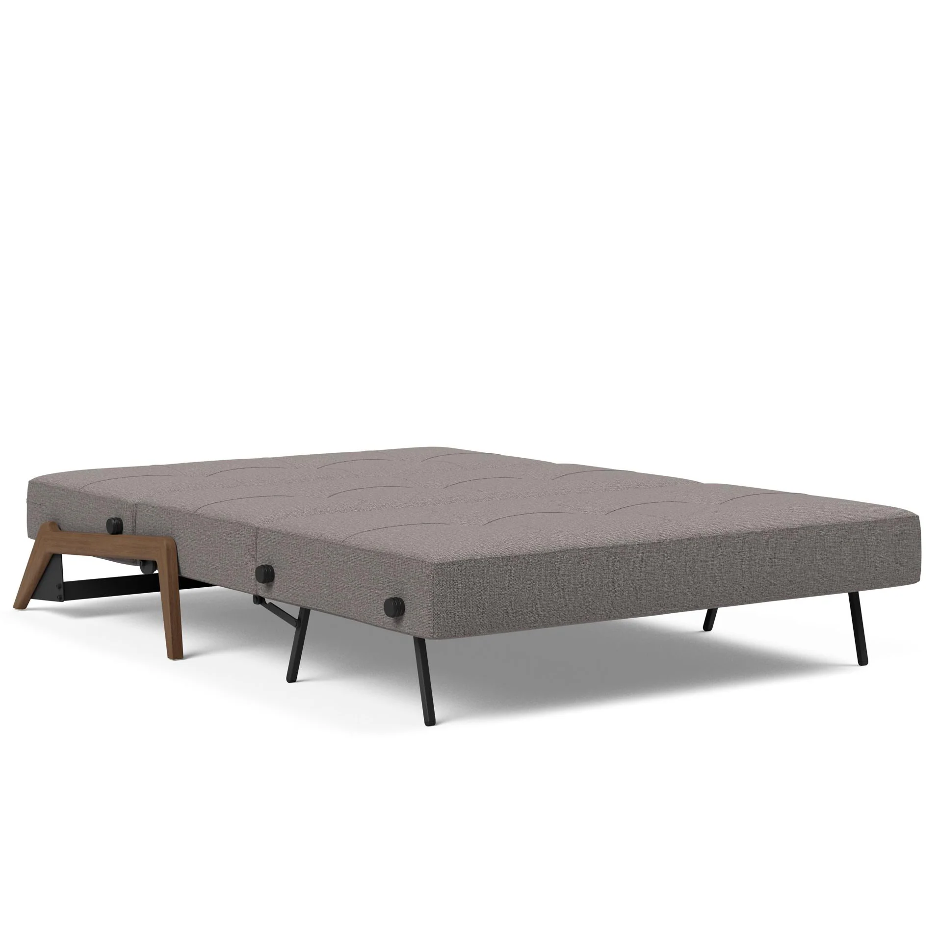 Cubed Full Size Sofa Bed With Dark Wood Legs - Image 11