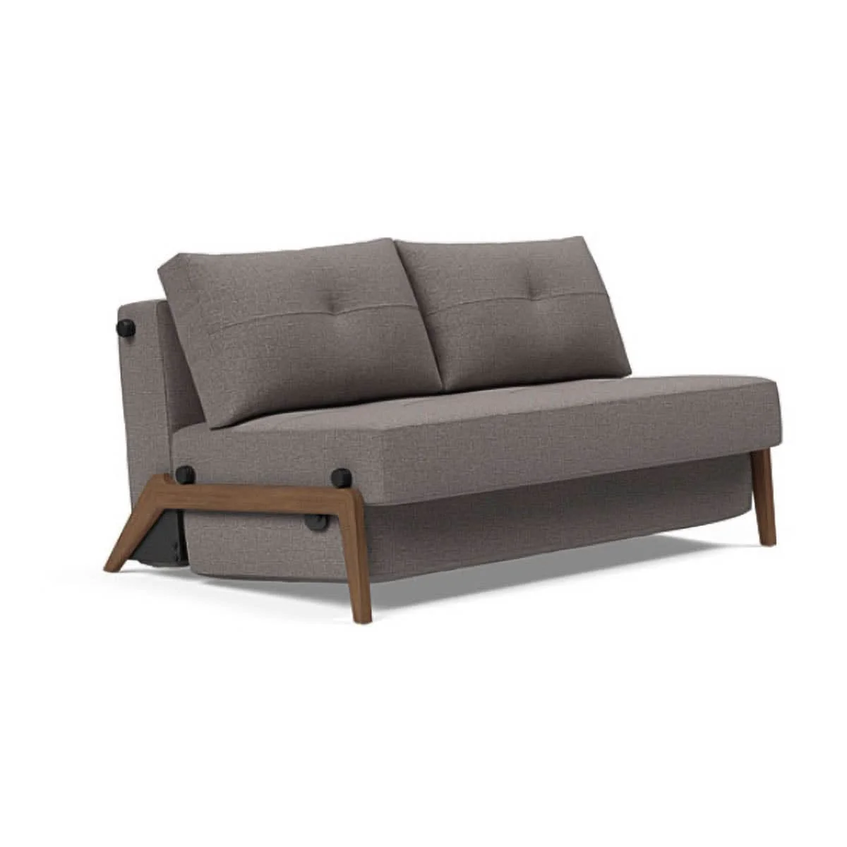 Cubed Full Size Sofa Bed With Dark Wood Legs - Image 13