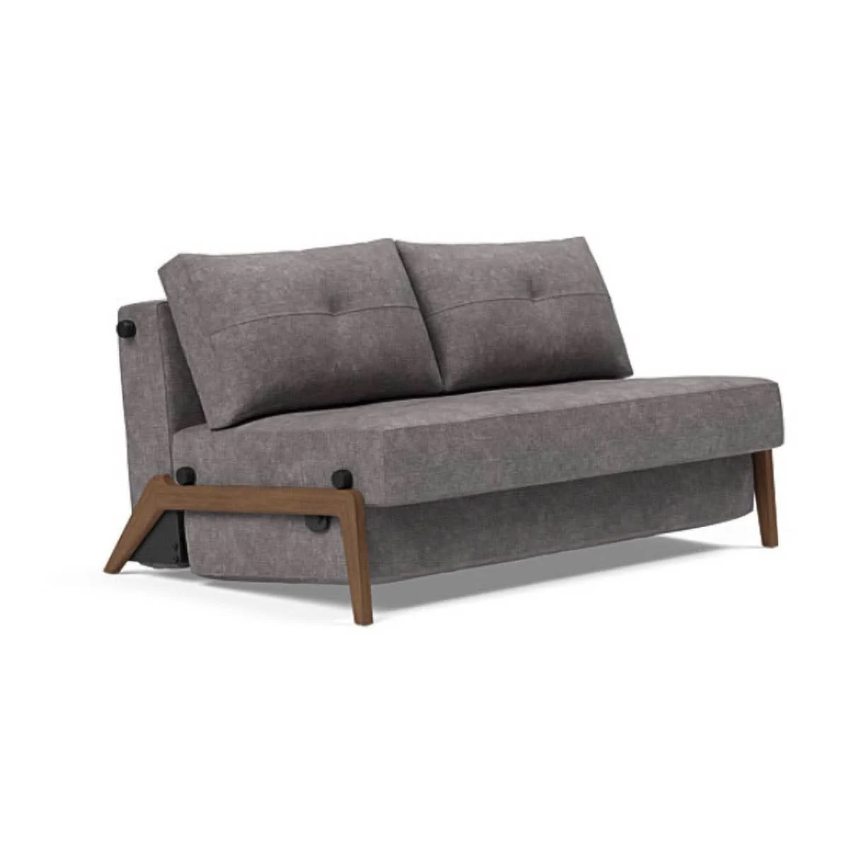 Cubed Full Size Sofa Bed With Dark Wood Legs - Image 19
