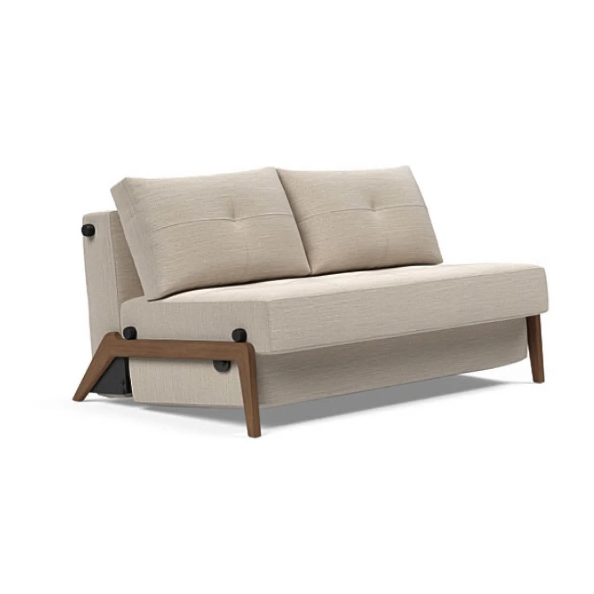 Cubed Full Size Sofa Bed With Dark Wood Legs - Image 20