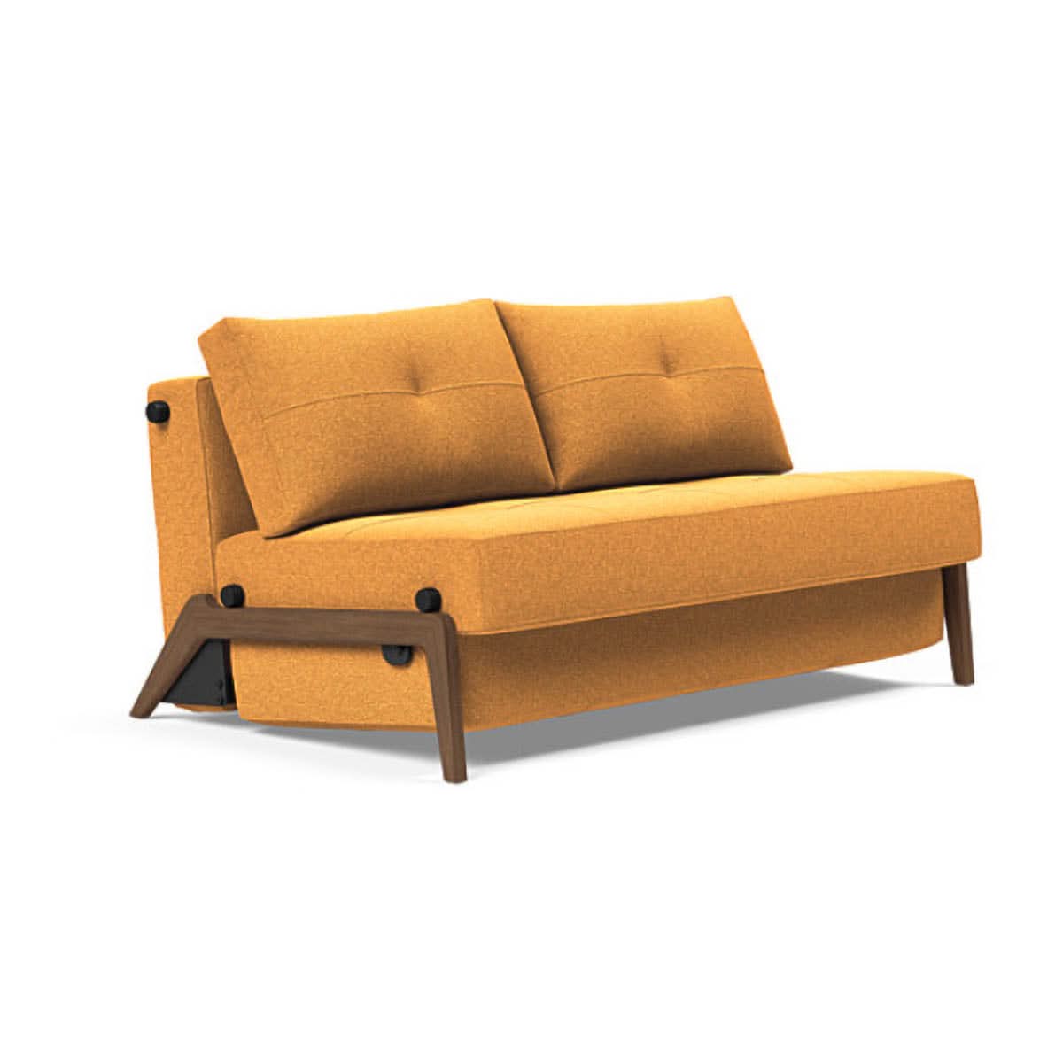 Cubed Full Size Sofa Bed With Dark Wood Legs - Image 23