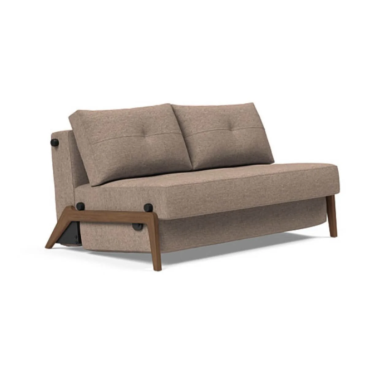 Cubed Full Size Sofa Bed With Dark Wood Legs - Image 31