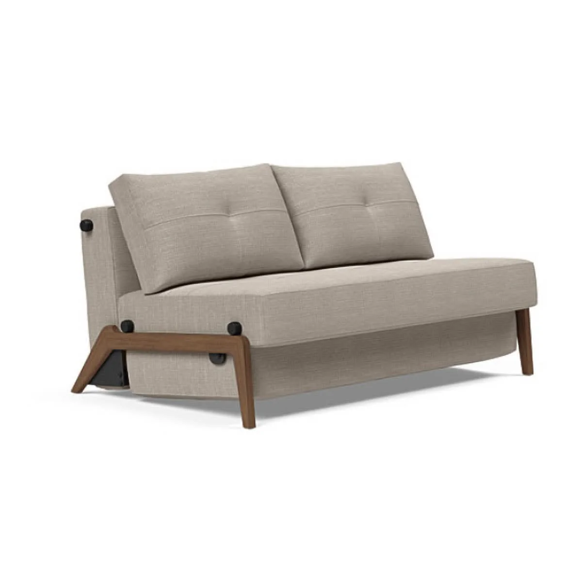 Cubed Full Size Sofa Bed With Dark Wood Legs - Image 32