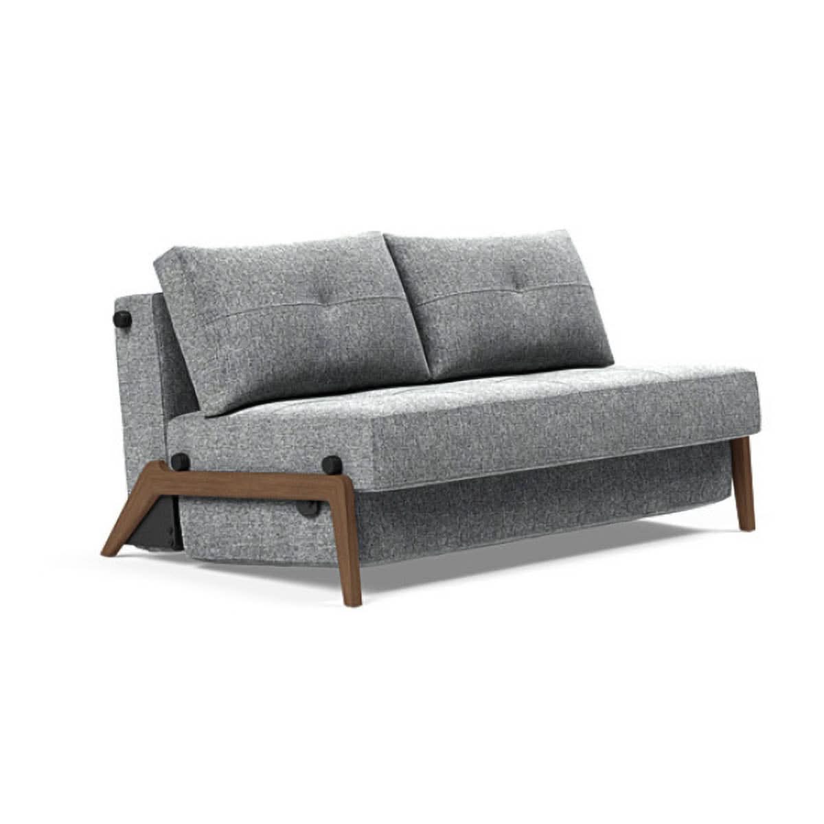 Cubed Full Size Sofa Bed With Dark Wood Legs - Image 42