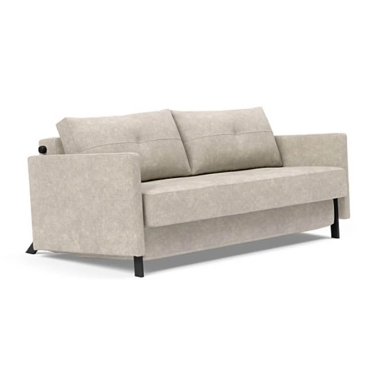 Cubed Queen Size Sofa Bed With Arms - Image 19