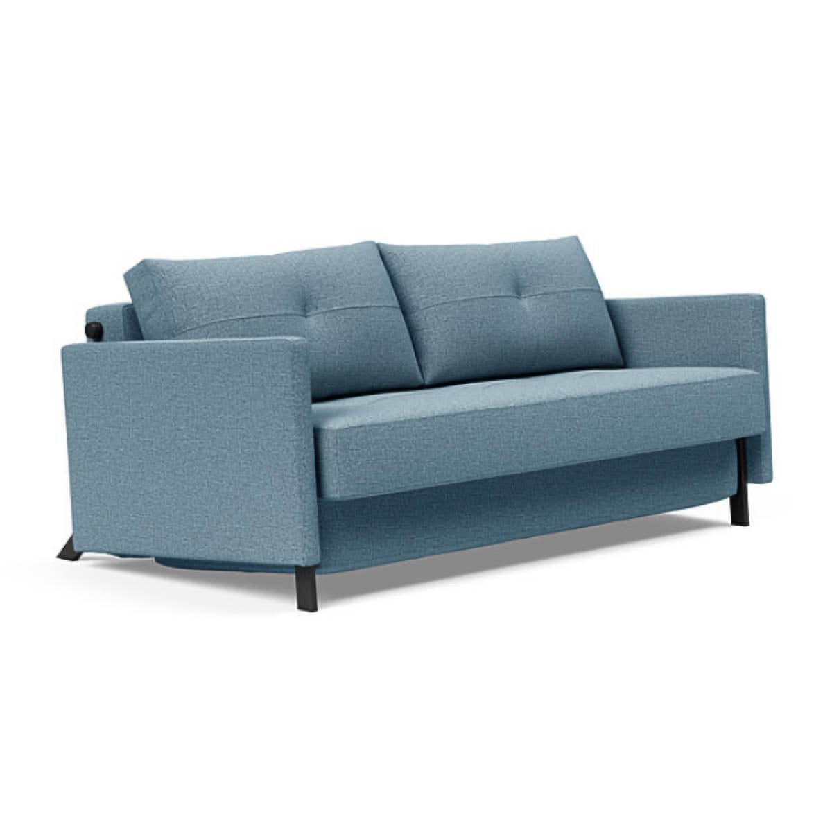 Cubed Queen Size Sofa Bed With Arms - Image 37