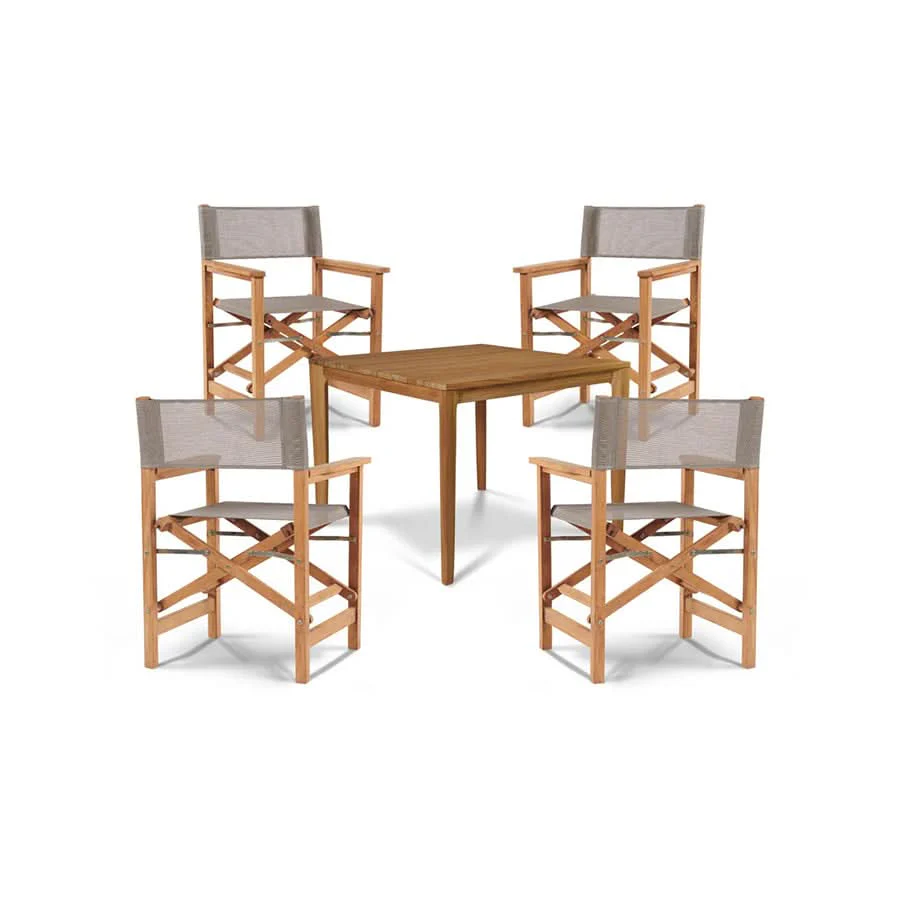 Del Ray Square Dining Set - Image 2