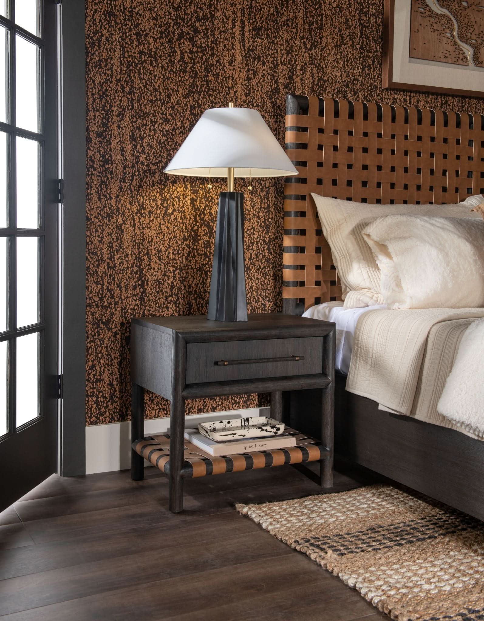 Dorsey Woven Nightstand with USB - Image 20