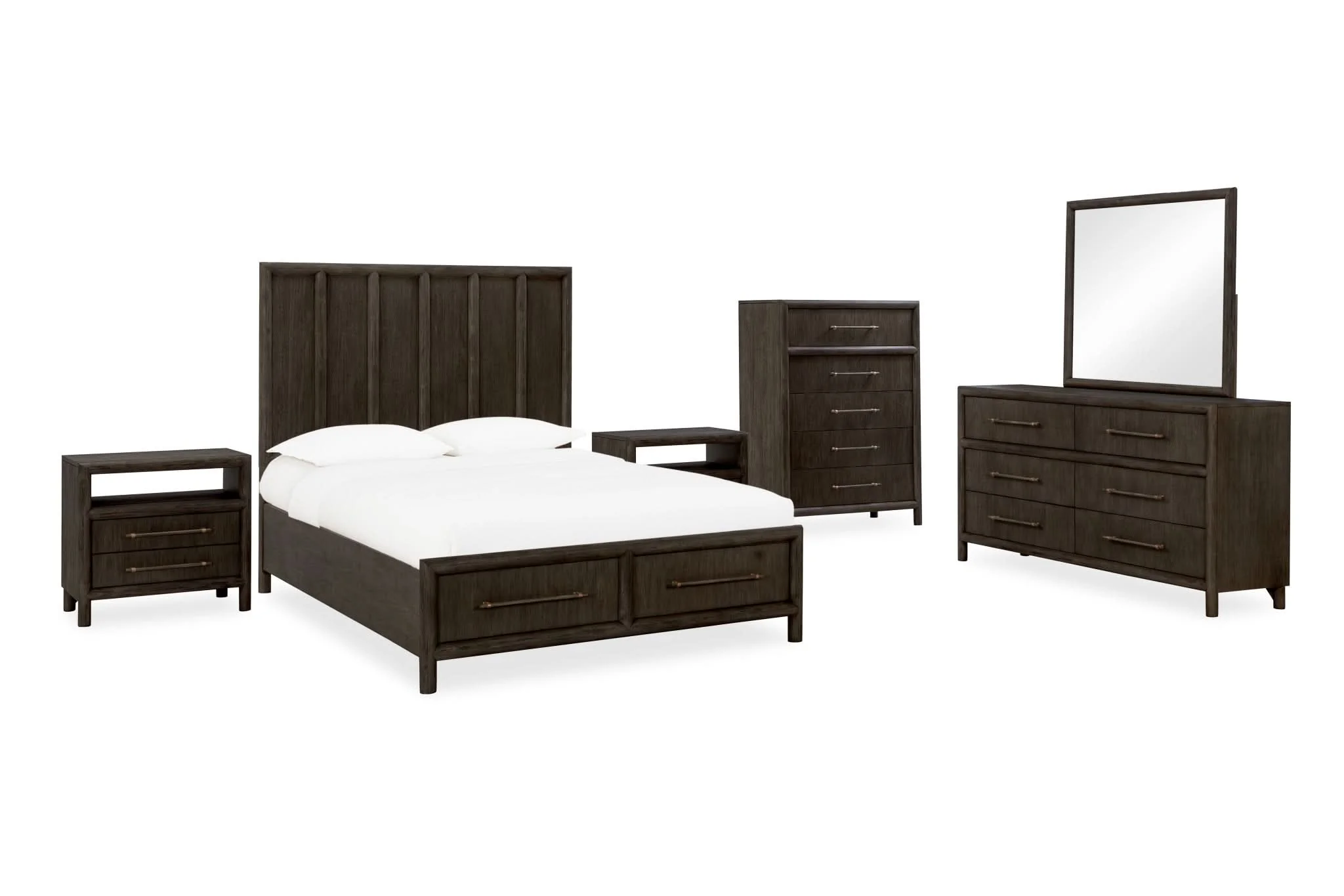 Dorsey 2 Drawer Nightstand with USB - Image 12