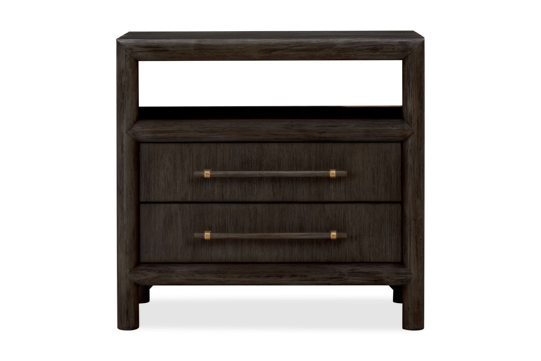 Dorsey 2 Drawer Nightstand with USB - Image 2