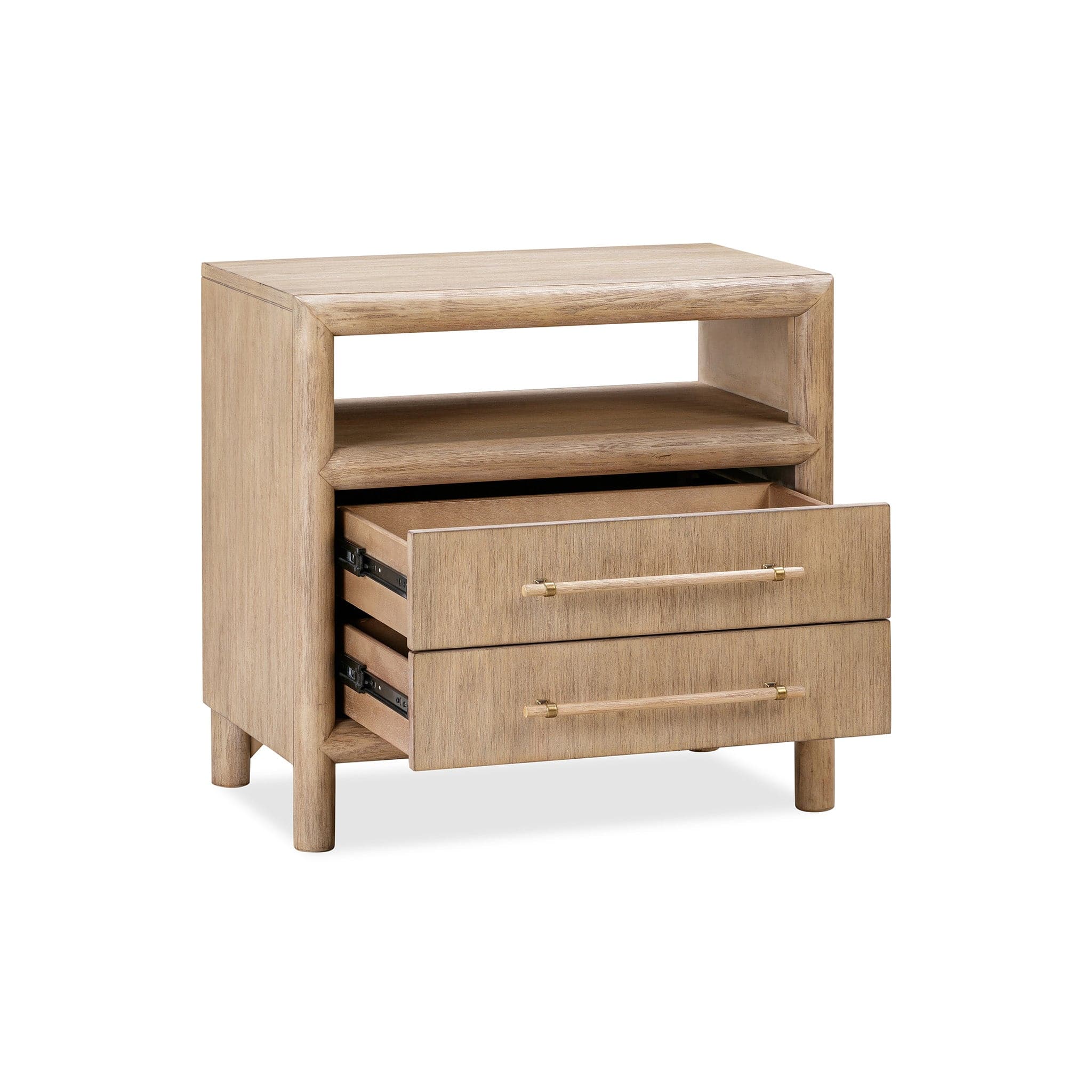Dorsey 2 Drawer Nightstand with USB - Image 6